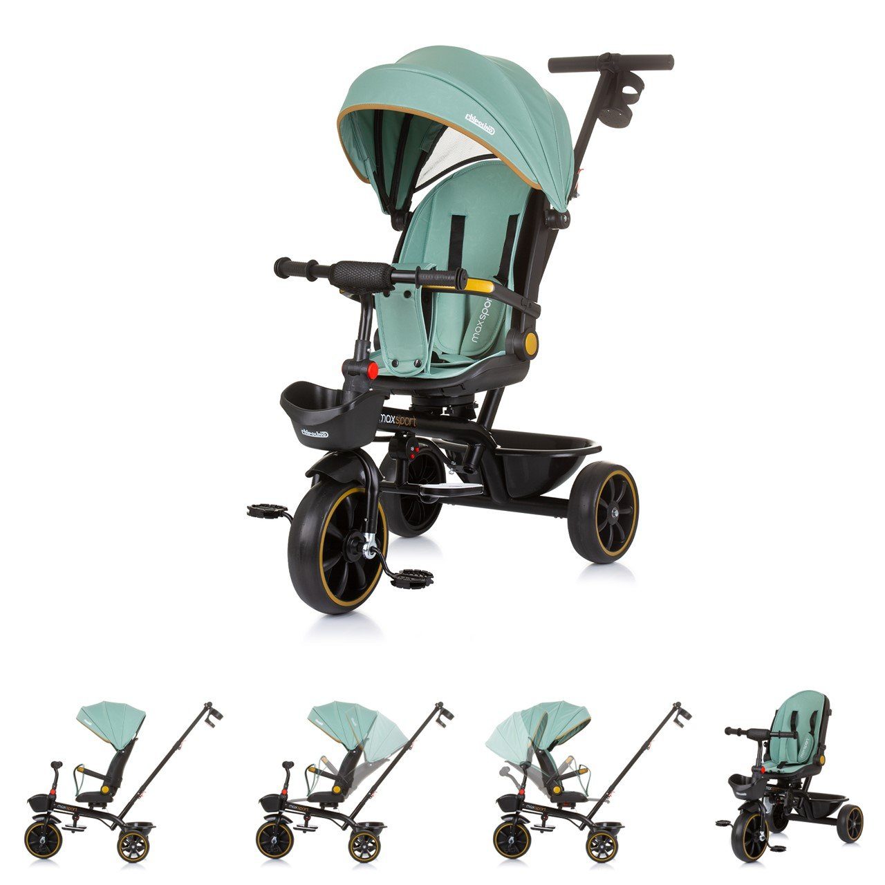 Dreirad Tricycle Max Sport 2 in 1