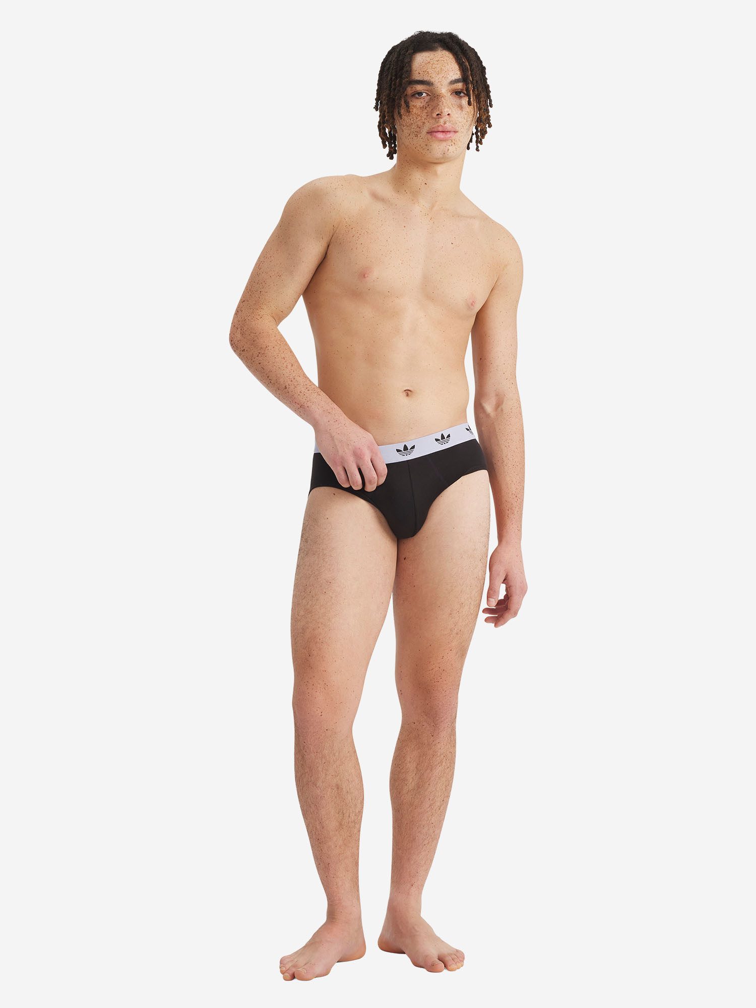 adidas Originals Slip Comfort Flex Cotton (6-St) Unterhose, Basic Slip, Slip