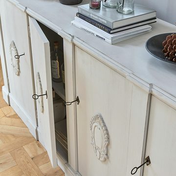 Mirabeau Kommode Sideboard Onglières antikweiß