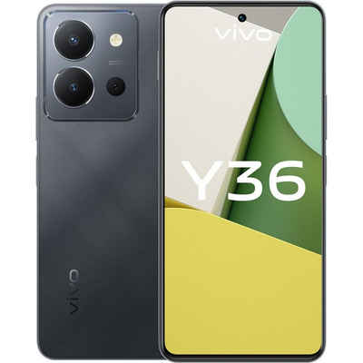 Vivo Y36 256 GB / 8 GB - Smartphone - meteor black Smartphone (6,64 Zoll, 256 GB Speicherplatz)