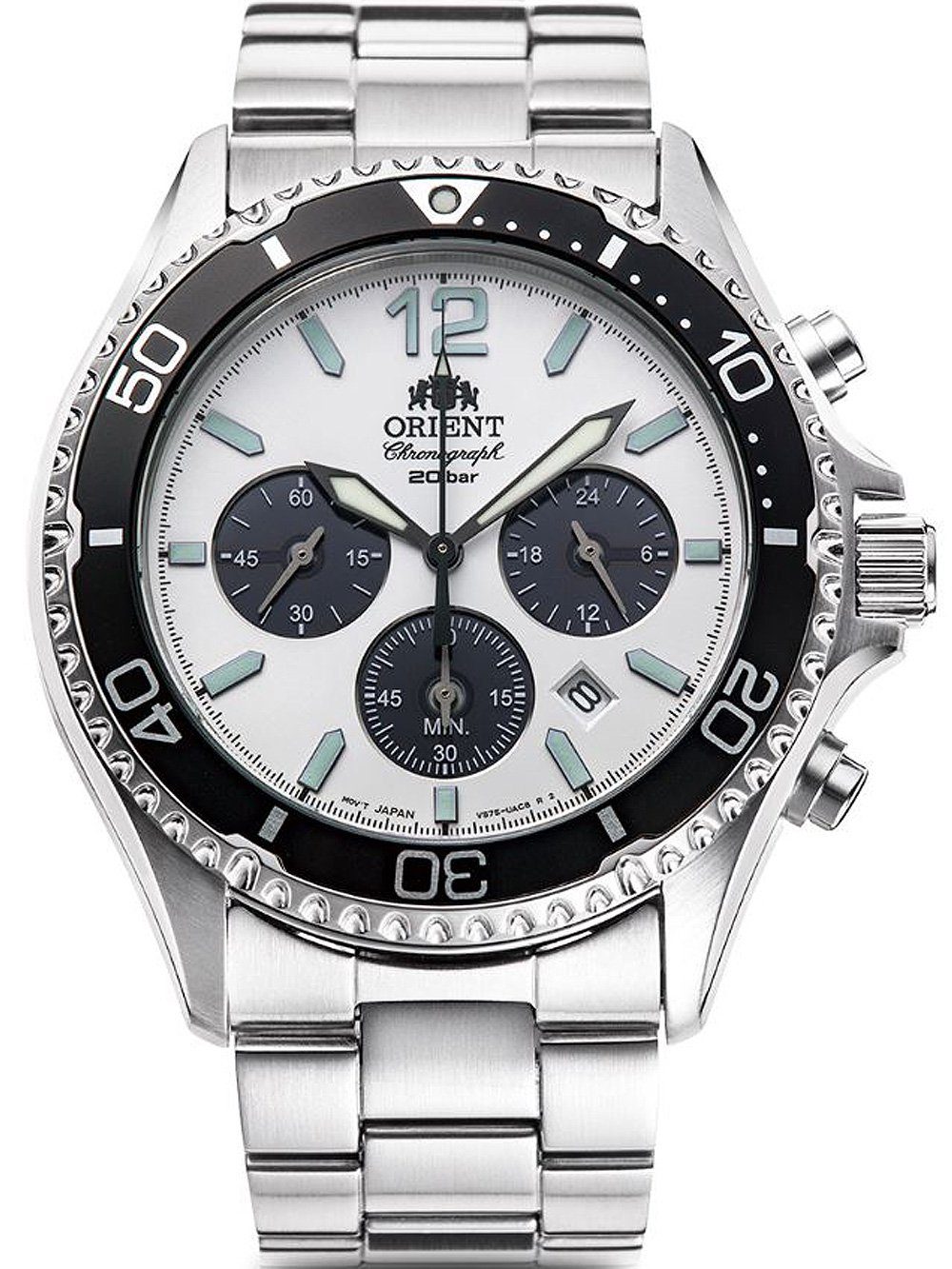 Orient Quarzuhr Orient RA-TX0203S10B Mako Chronograph günstig online kaufen