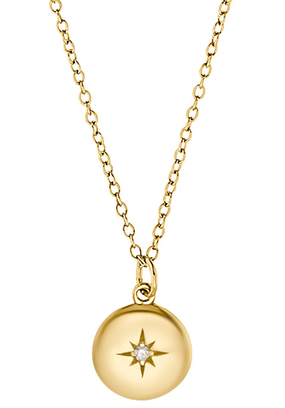 s.Oliver Kette mit Anhänger Stern, mit Zirkonia (synth) günstig online kaufen