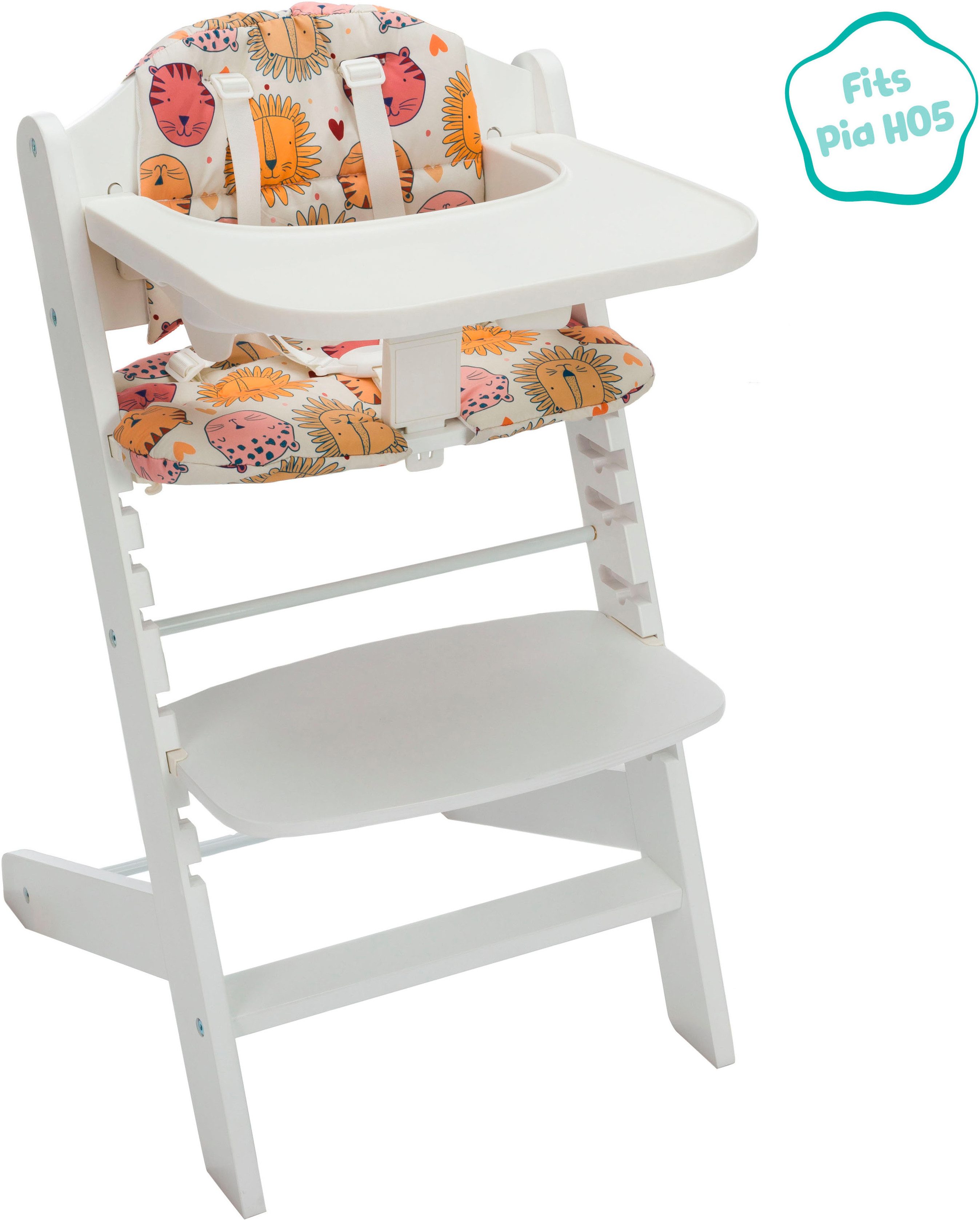 Fillikid Kinder-Sitzauflage Löwe, für Hochstuhl Pia günstig online kaufen