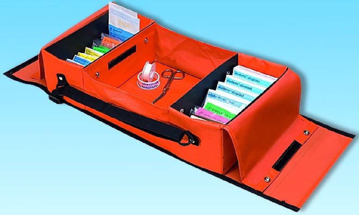 Söhngen Erste-Hilfe-Set Erste-Hilfe-Tasche Ruck-Zuck 'Sandkasten' orange