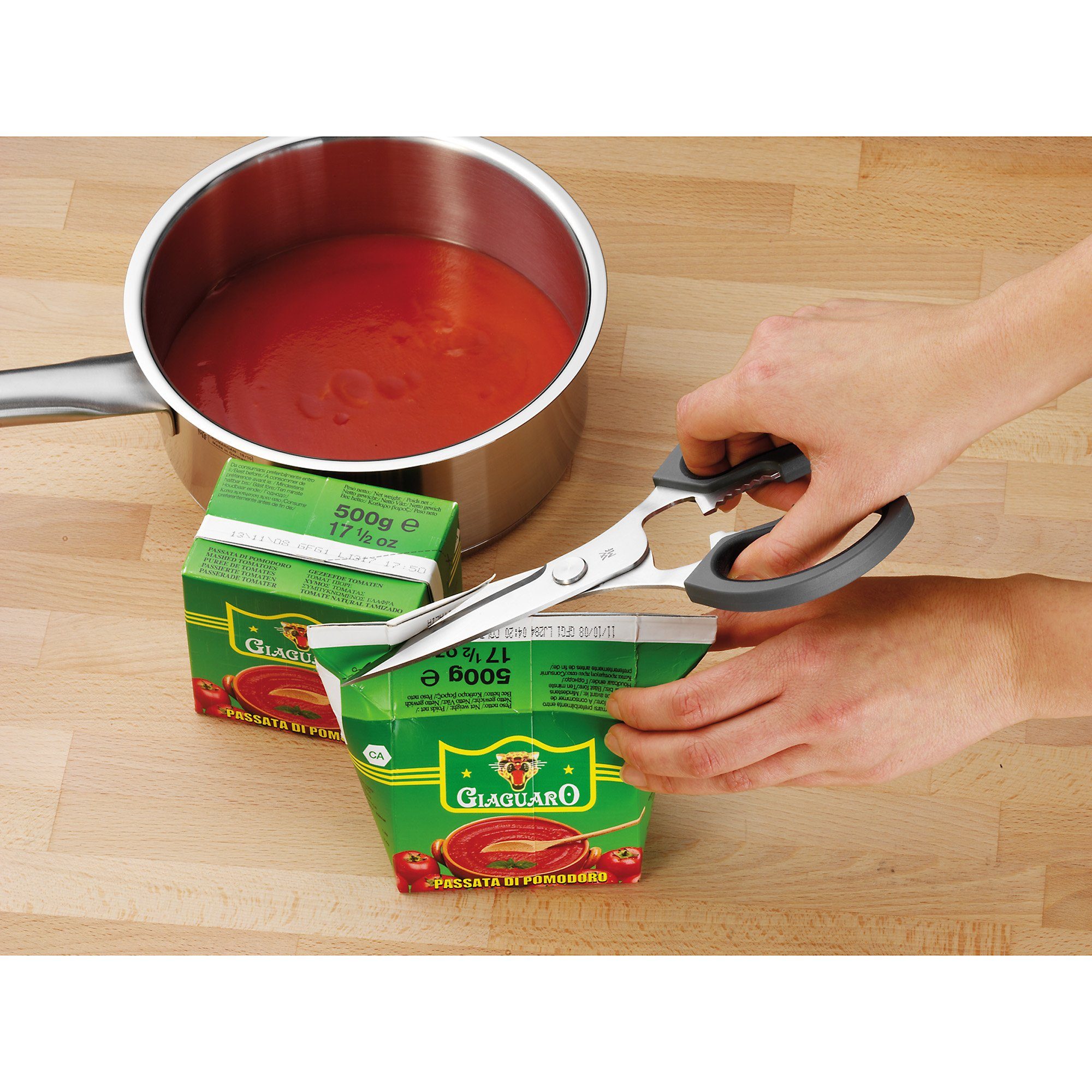 WMF Haushaltsschere Küchenschere, 21 cm, (1-tlg., 1x Allzweckschere (Länge 23 cm)