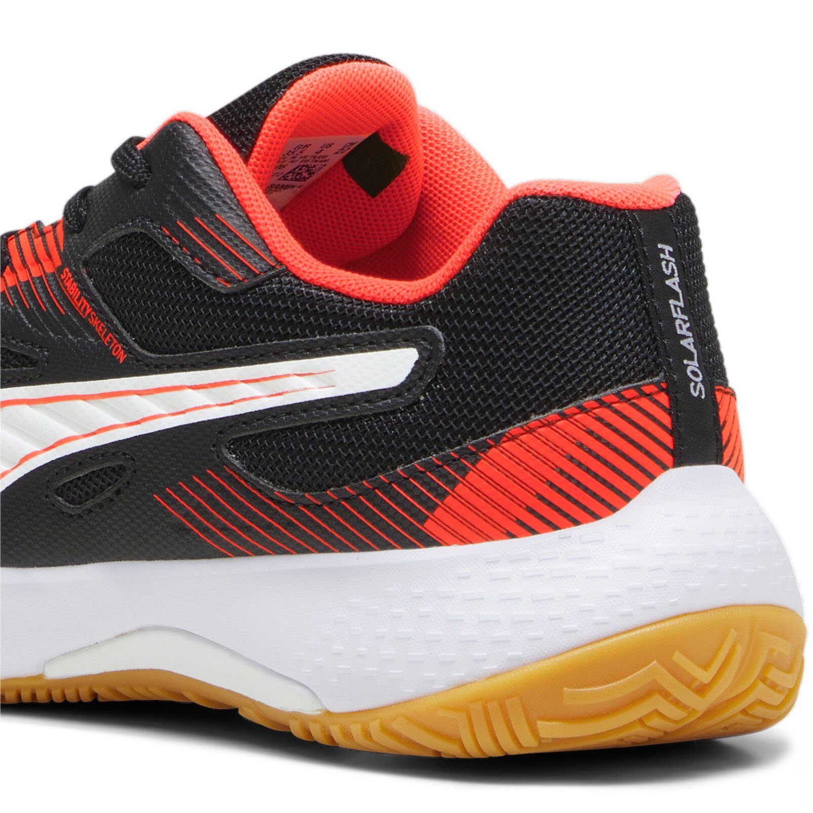 PUMA Solarflash Indoorschuh II schwarz Jr