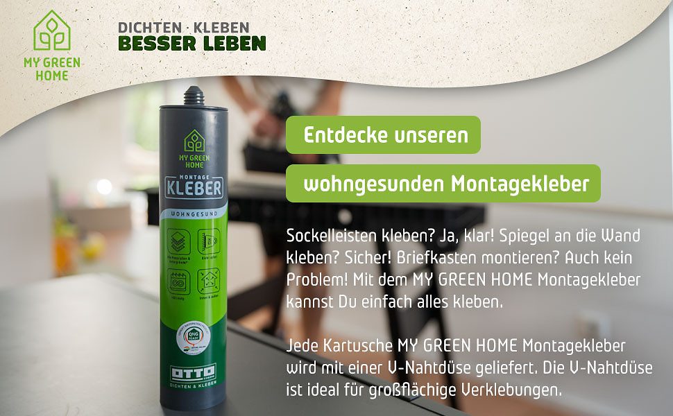 OTTO-Chemie Montagekleber My Green Home C01 Weiß Montagekleber 300ml günstig online kaufen