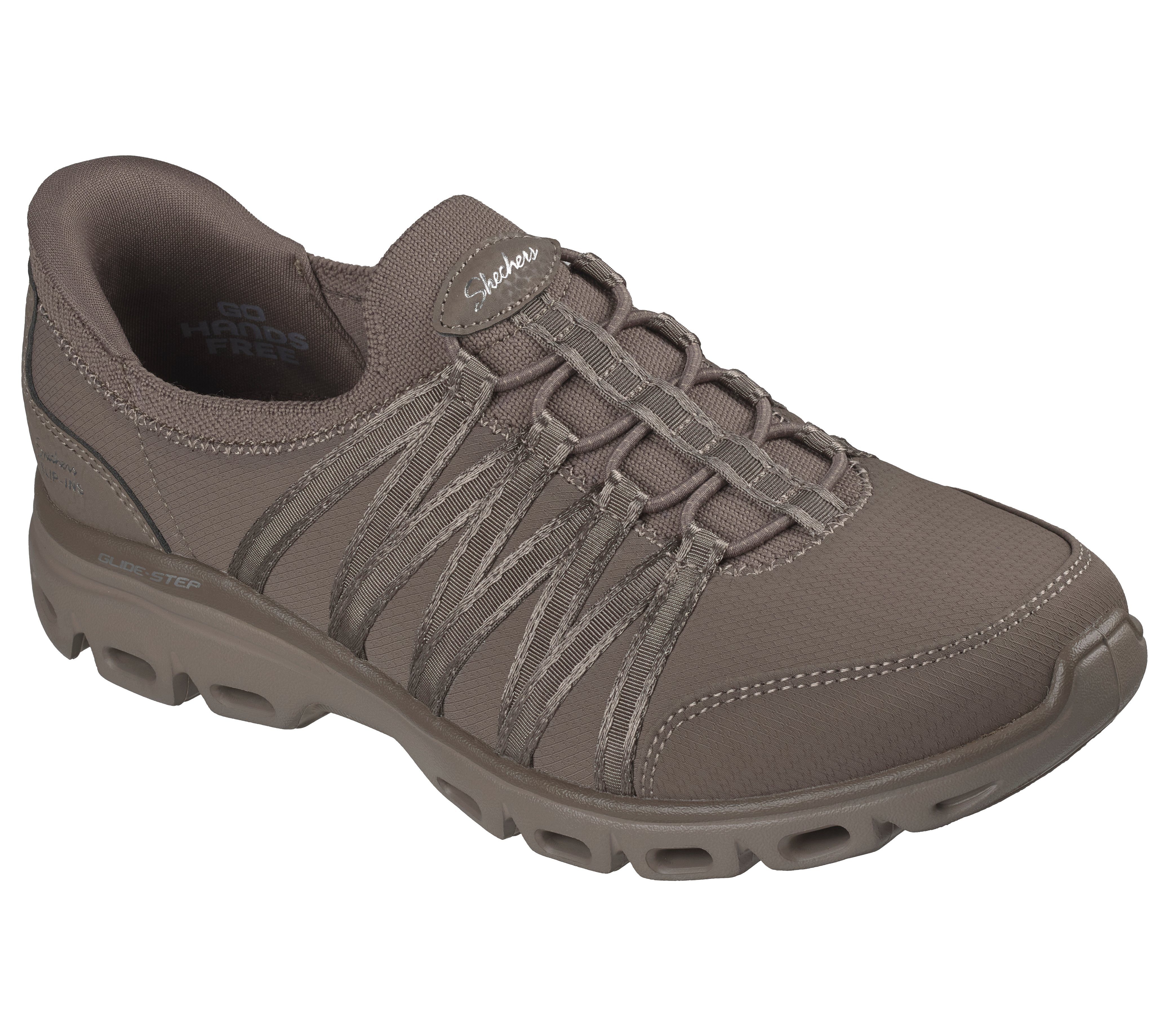 Skechers GLIDE-STEP COMFORT-STEADY GRACE Slip-On Sneaker Schlupfschuh, Halbschuh, Freizeitschuh mit Slip ins – Bild 3 von 5