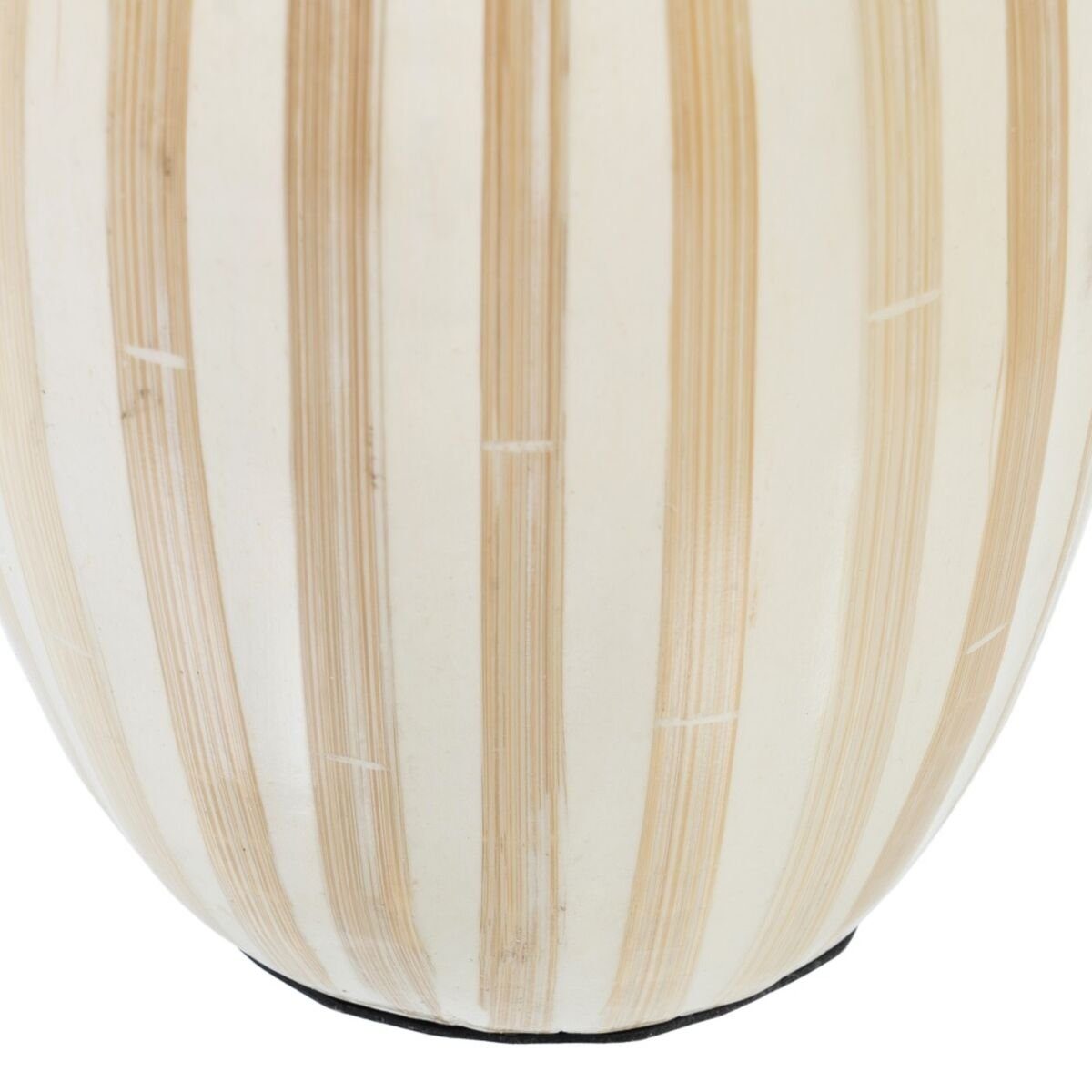 Bigbuy 15 Beige x 30 15 x Bambus cm Vase Dekovase
