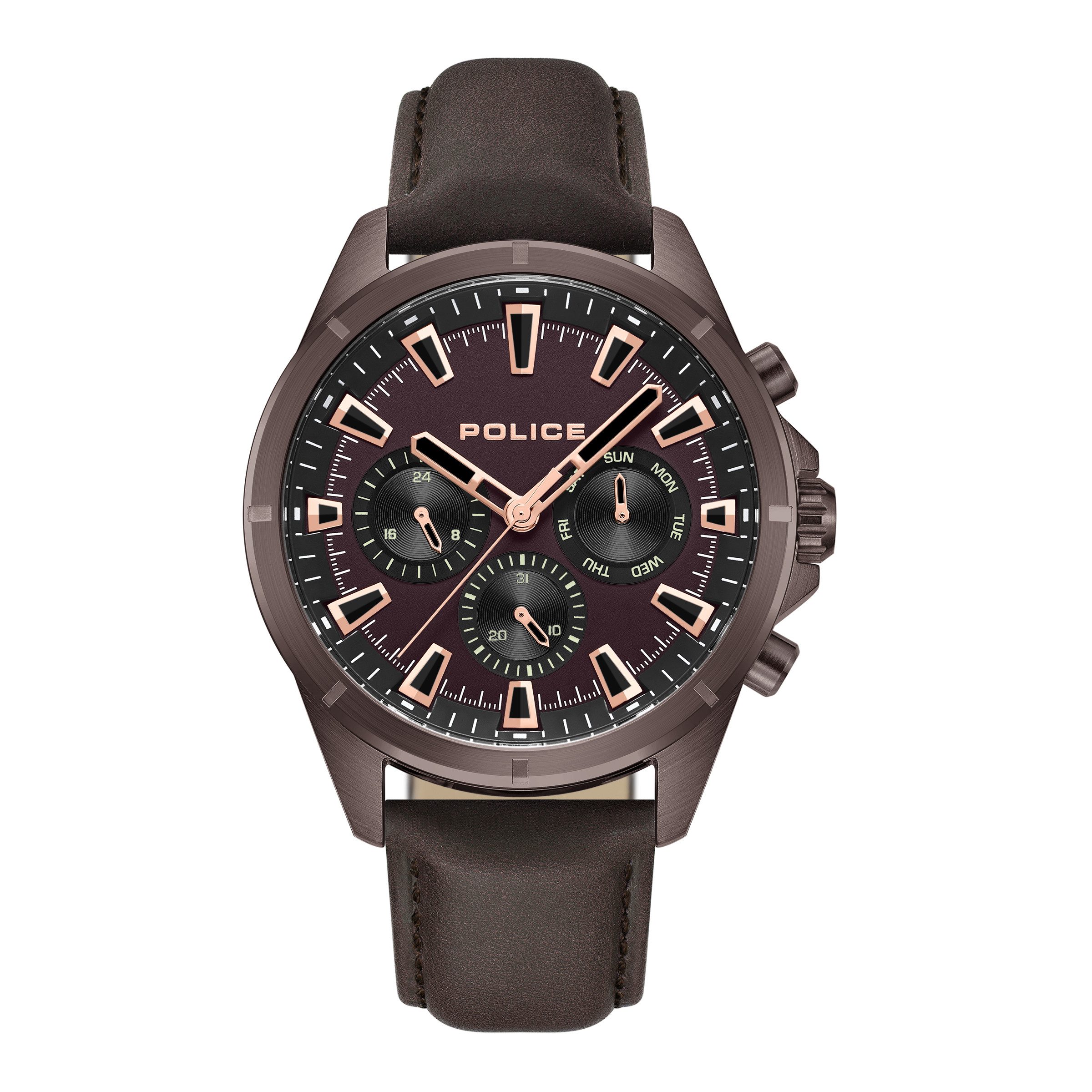 Police Quarzuhr Quarzuhr Herrenuhr 45 Quarz Herren PEWJF0005802