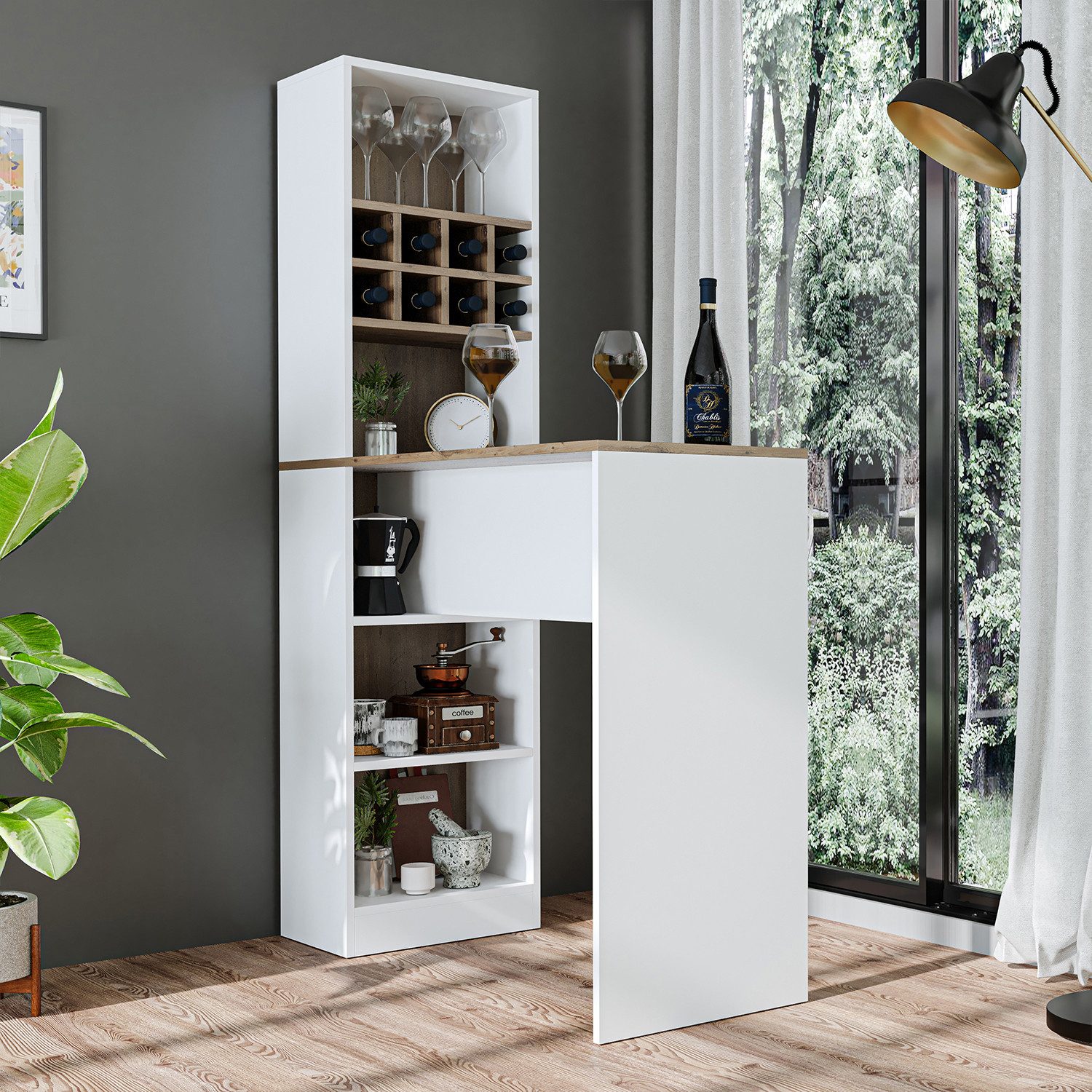 Roomart Bartisch DUBLIN (Bartisch für Küche, günstig online kaufen