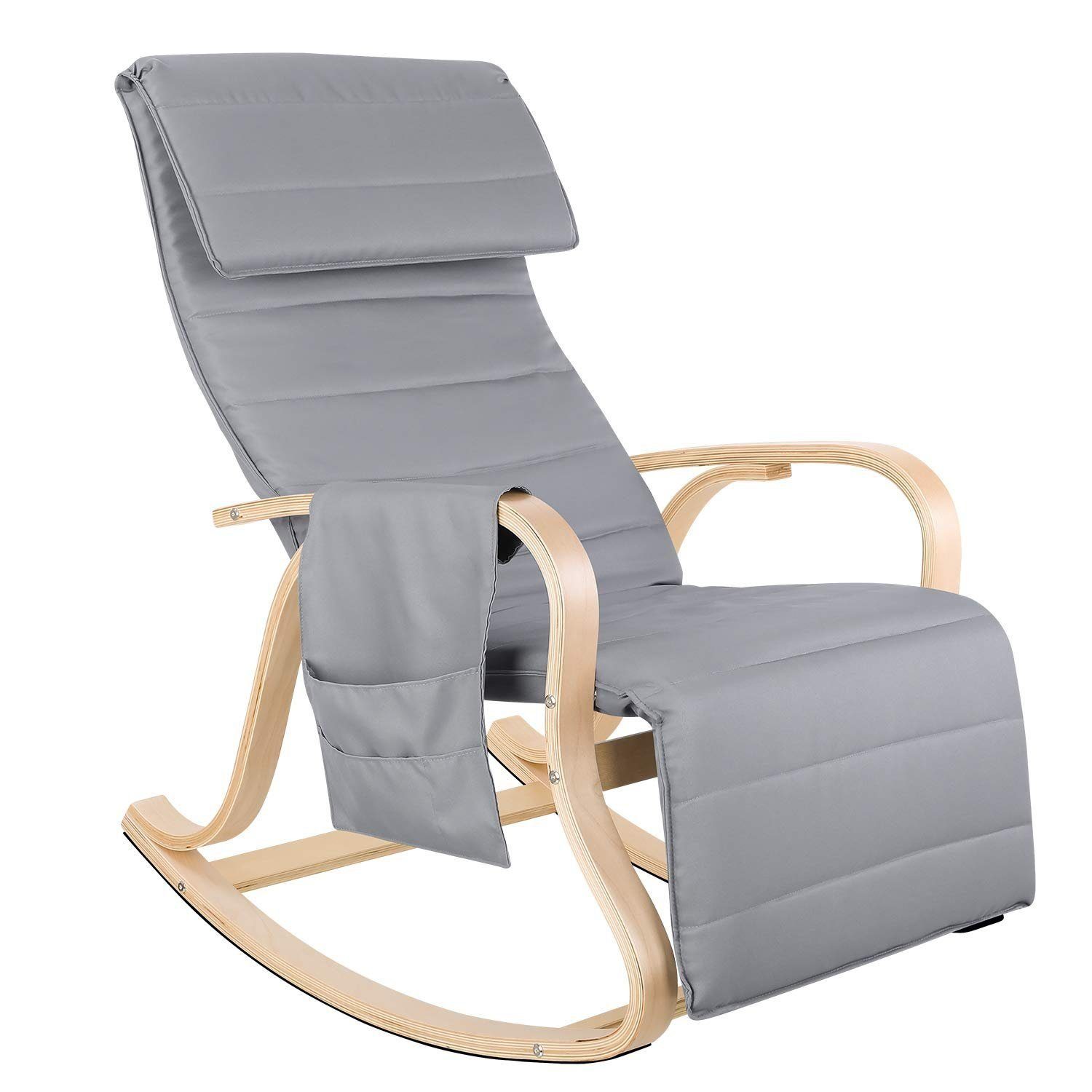 Homfa Schaukelsessel Schaukelstuhl bis 150 kg belastbar günstig online kaufen