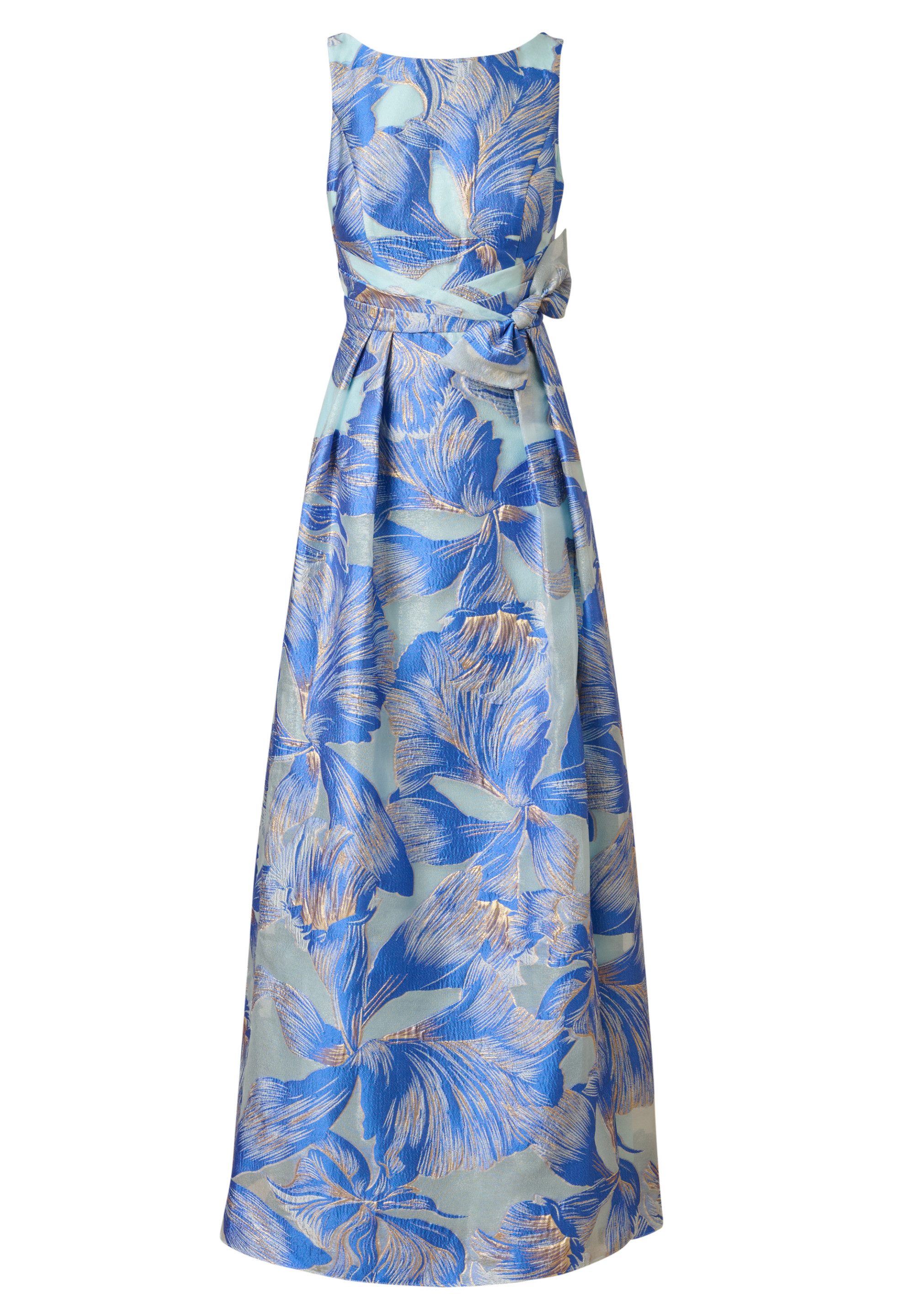 Adrianna Papell Abendkleid Floral Organza Gown Luftiges, aus Organza gefertigtes, florales Metallic-Kleid