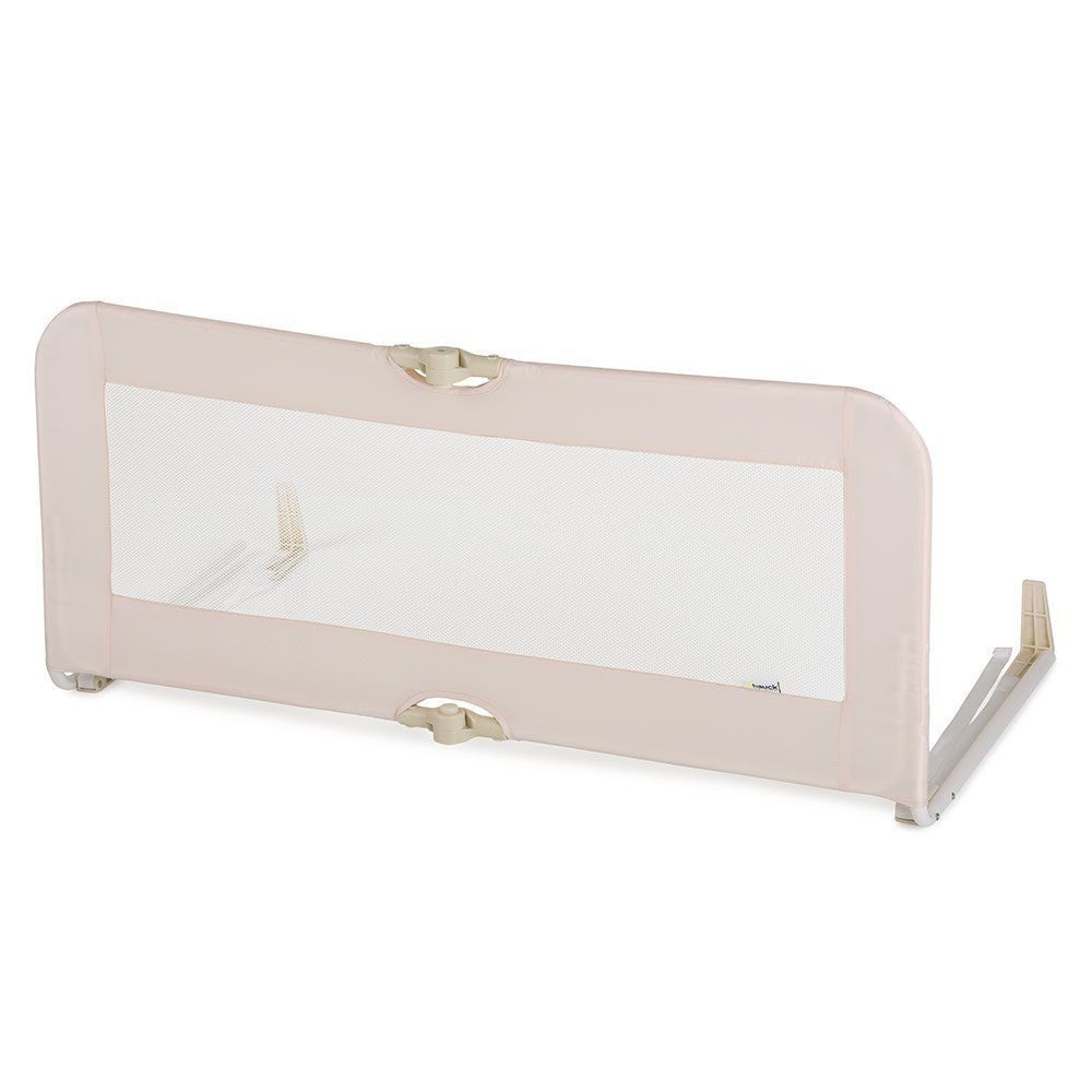 Hauck Bettschutzgitter Sleep N Safe Plus - Beige, Bettschutzgitter Rausfallschutz für Babys und Kinder im Elternbett