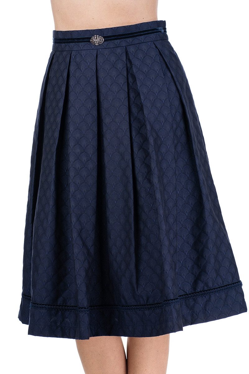 MarJo Trachtenrock Trachtenrock - SOMMERACH - marine günstig online kaufen