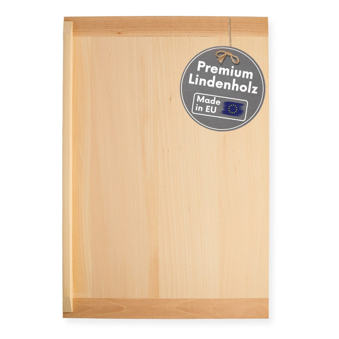 Topanbieter999 Schneidebrett, Backbrett 60 x 40 cm, Made in EU