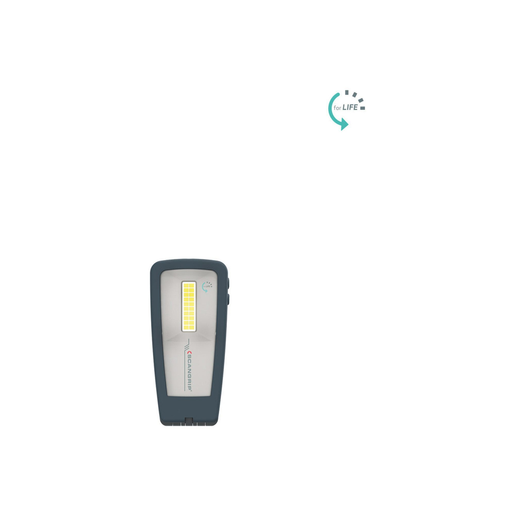 Scangrip LED-Leuchte SCANGRIP Akku-Handleuchte MINIFORM Fore Life 75/100-200Lumen