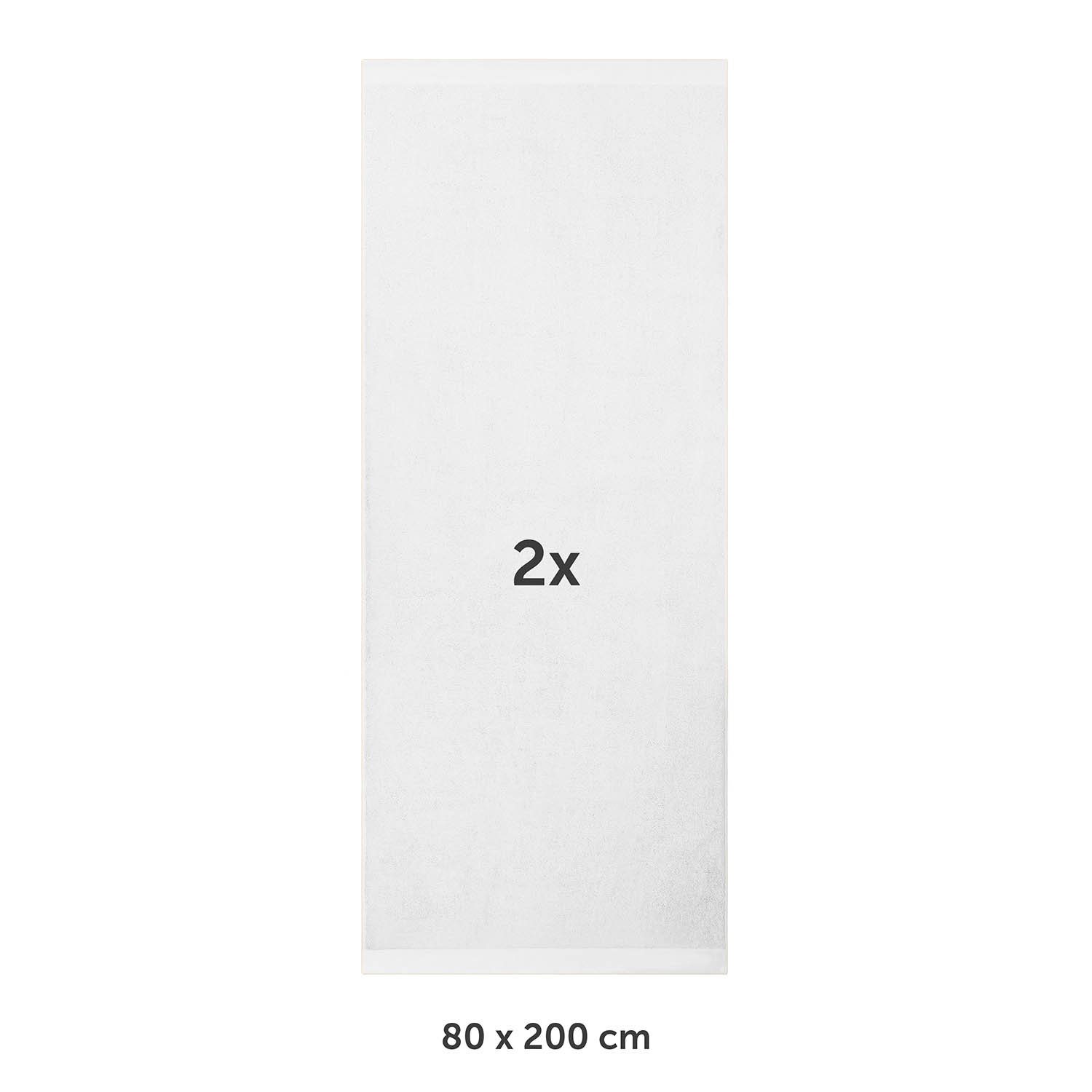 Blumtal Badetücher Premium weiche Frottier 2er günstig online kaufen