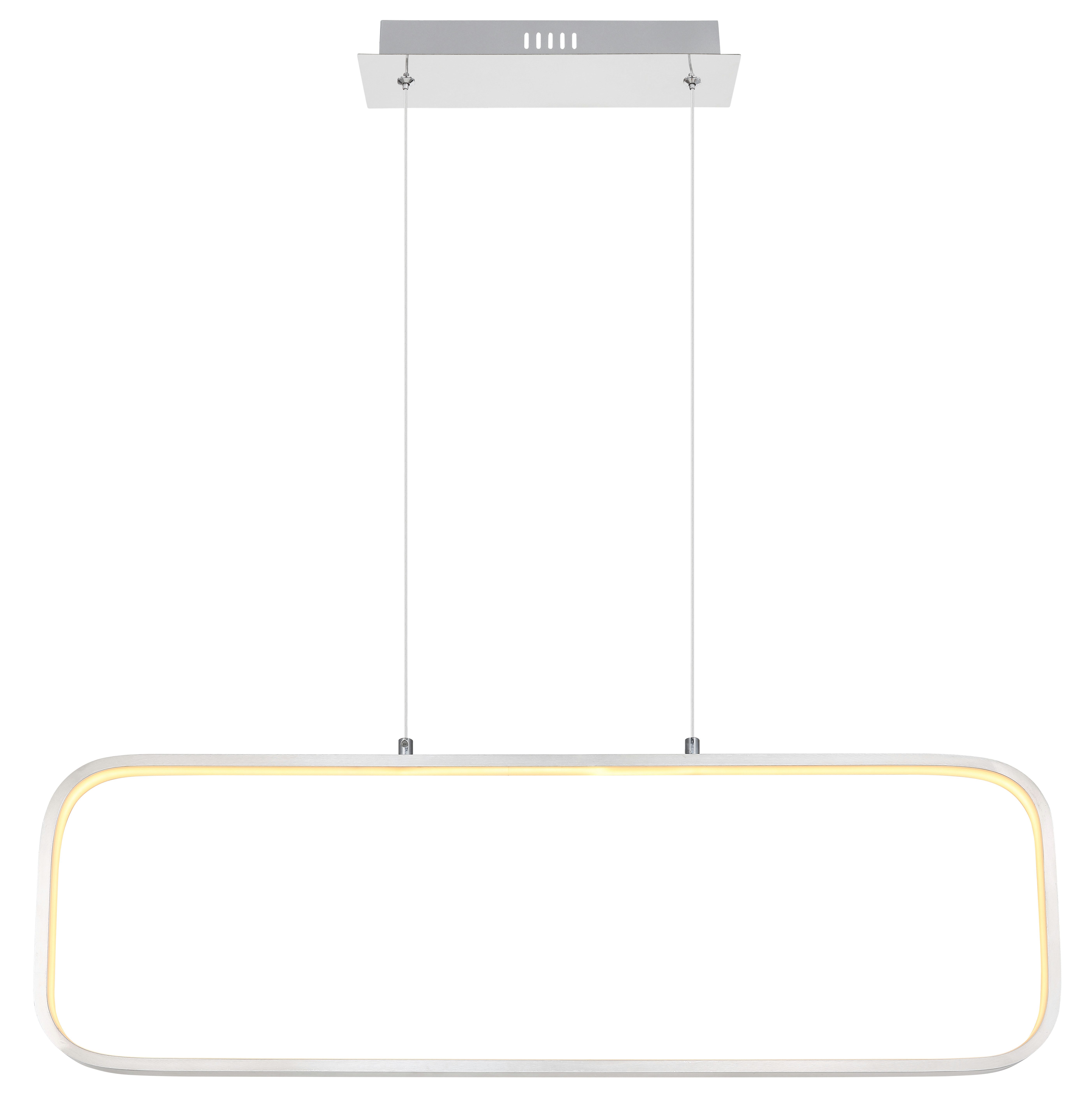 GLOBO LIGHTING Hängeleuchte SILLA, LED fest integriert, Warmweiß, Hängelampe Esszimmer-Leuchte Esstischleuchte Wohnzimmer