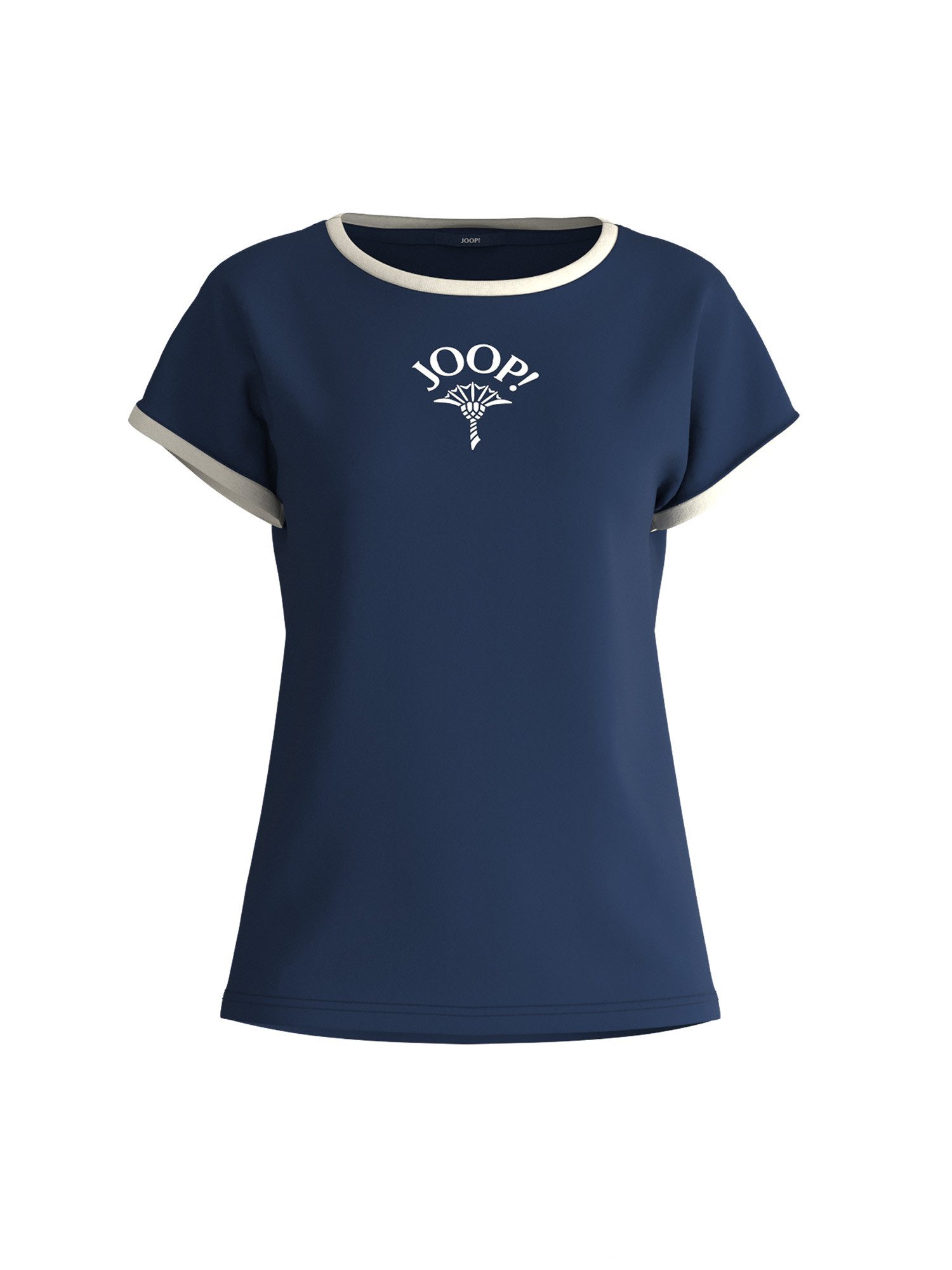 JOOP! T-Shirt Move mit kontrastierendem Rundhalsausschnitt günstig online kaufen