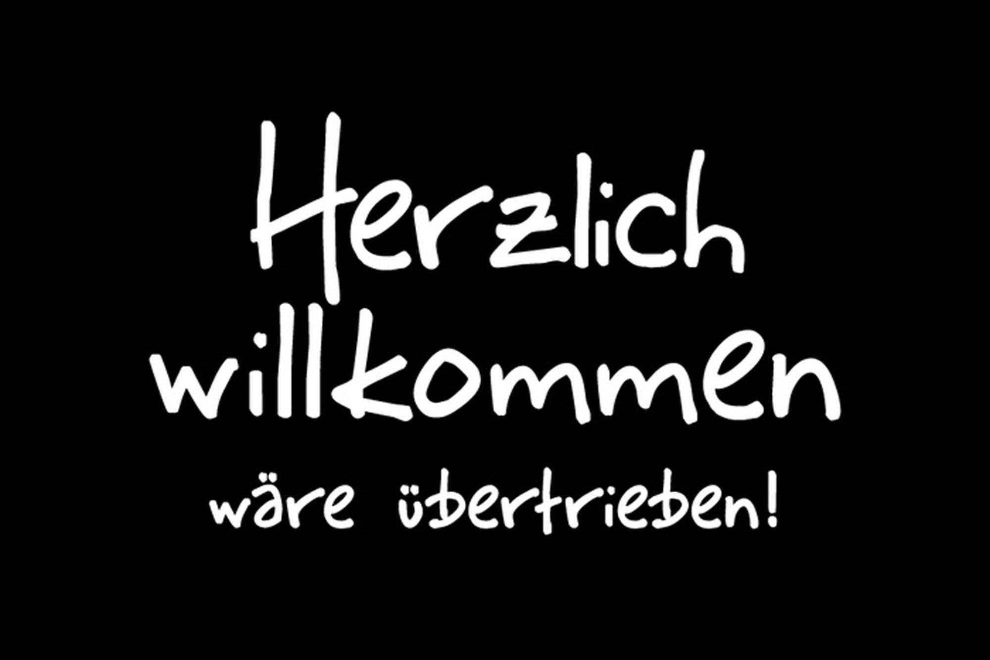 Fußmatte Fußmatte - Herzlich willkommen