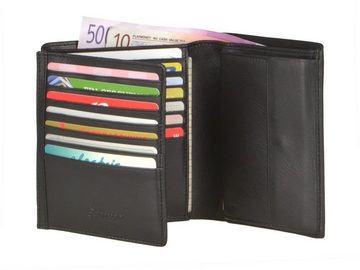 Esquire Geldbörse Logo, Geldbeutel hoch, Herrenbörse, Portemonnaie, 22 Kartenfächer