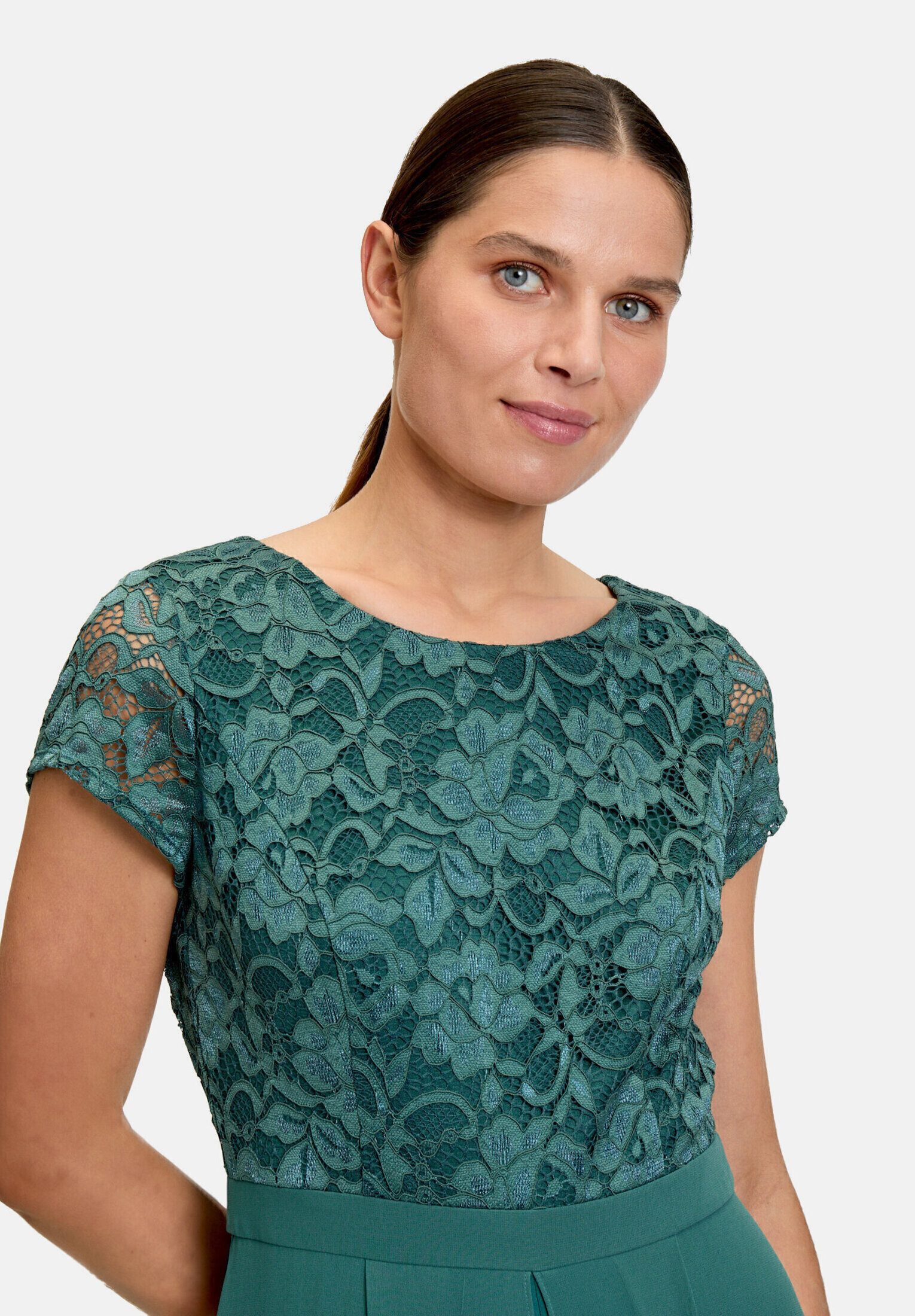 Vera Mont Overall Damen kurzarm (1-tlg) Design