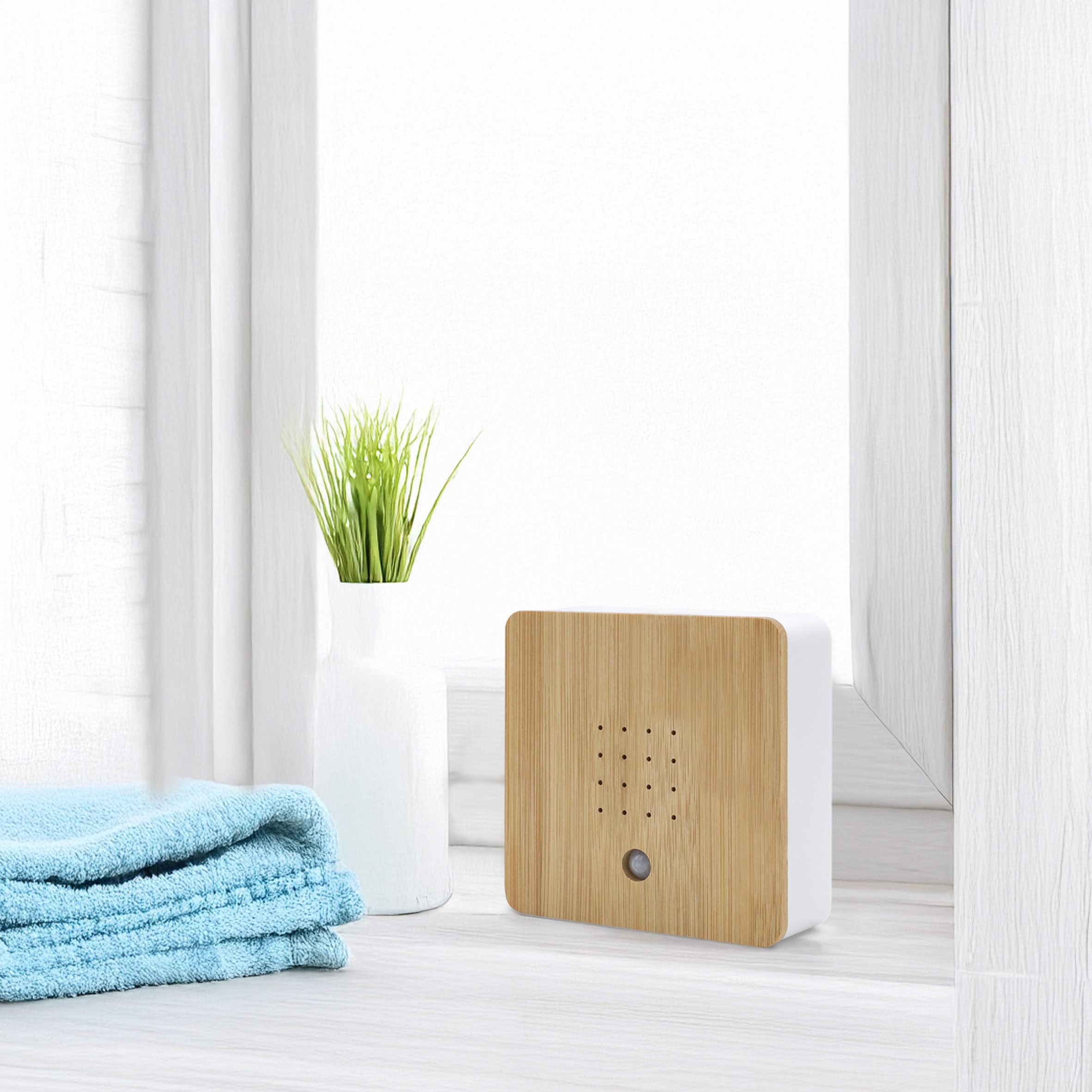 Spetebo Dekoobjekt Soundbox mit Vogelgezwitscher - 12 cm (Packung, 1 St., 1tlg), Bewegungsmelder mit 2 Meter Sensibilität – Bild 5 von 5