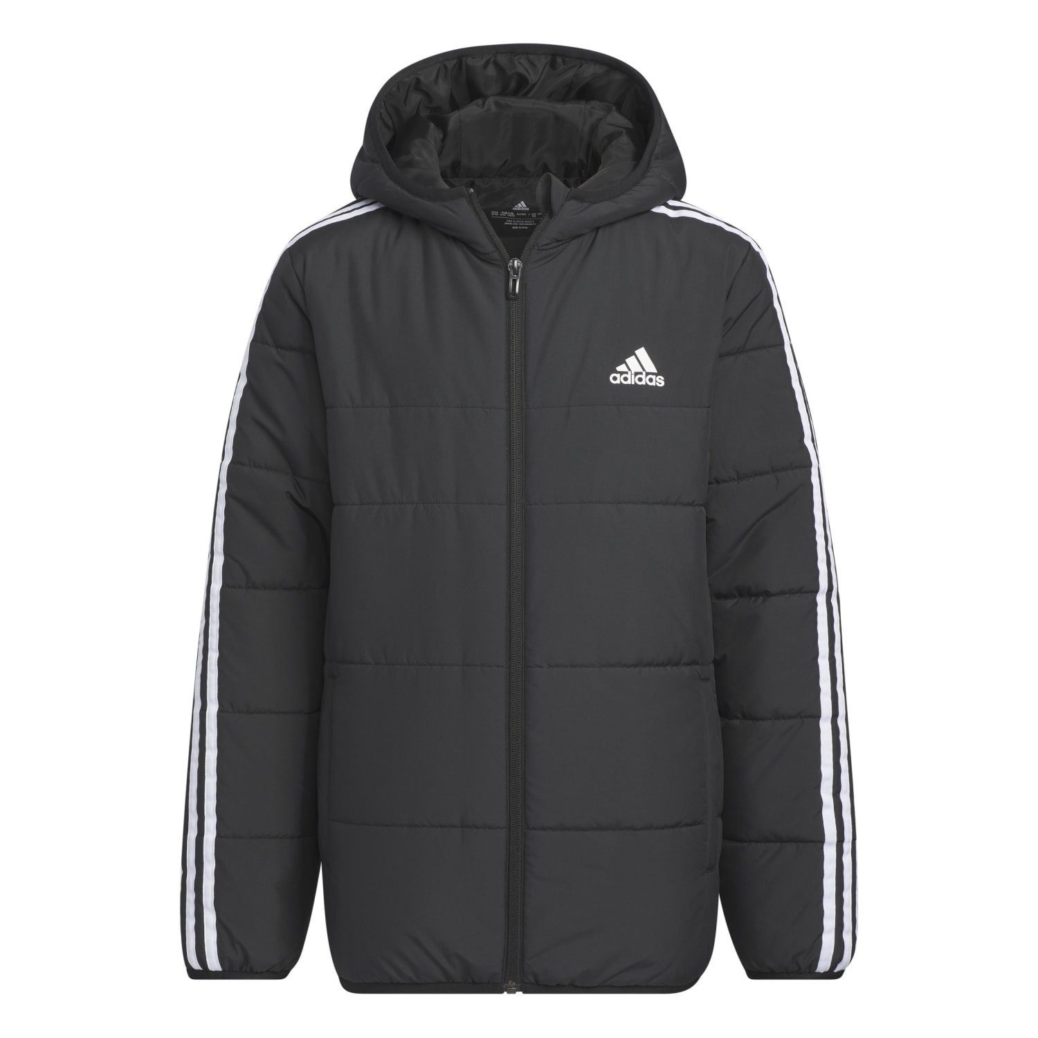 adidas Performance Winterjacke Winter-Isolationsjacke 3-Streifen Padded (PFC-Frei, wasserabweisend)