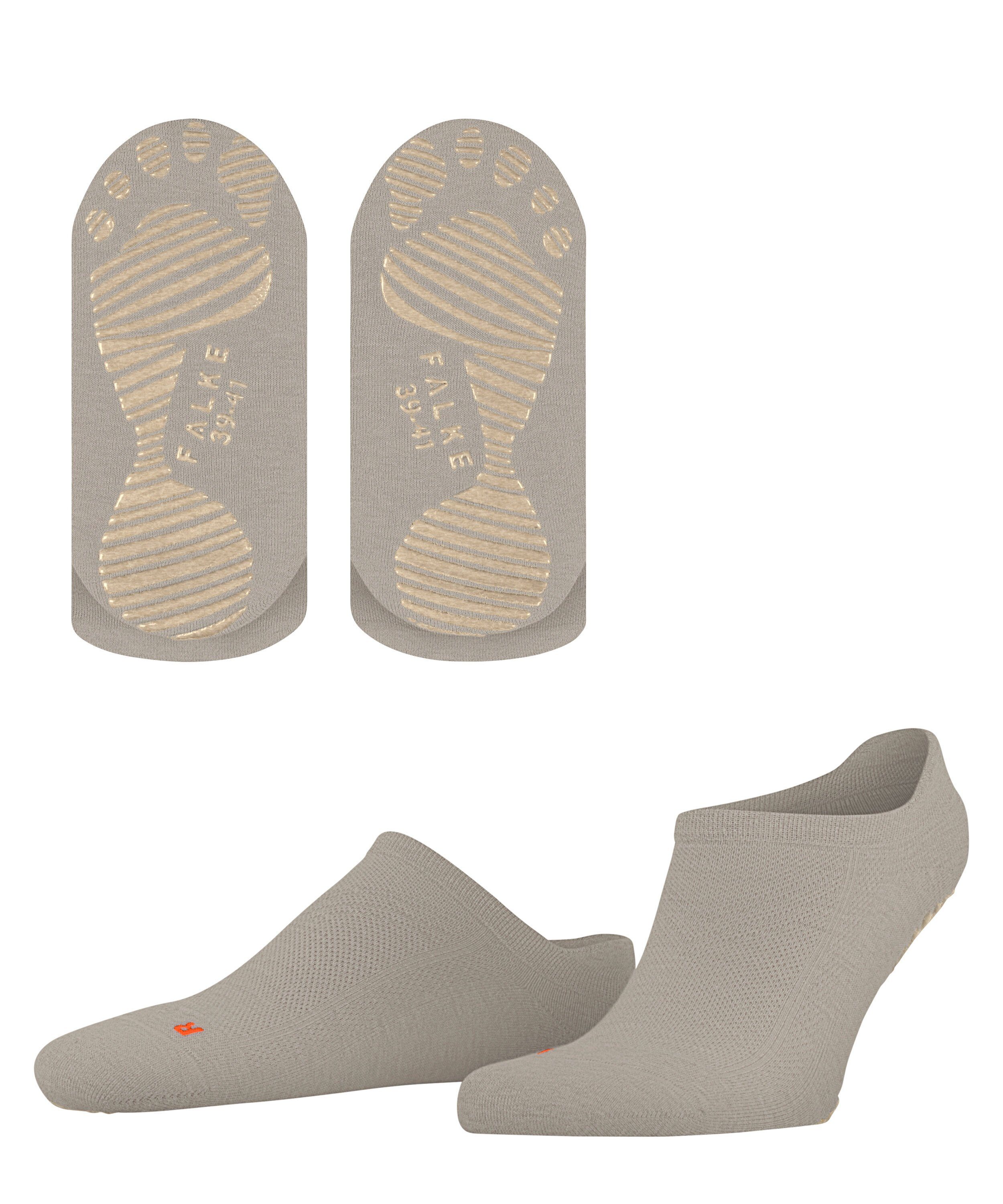 FALKE Sneakersocken Cool Kick (1-Paar) mit rutschhemmendem Noppendruck auf der Sohle towel (4775)