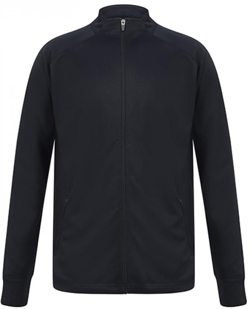 Finden+Hales Trainingsshirt Herren Jacke Adults Knitted Tracksuit Top