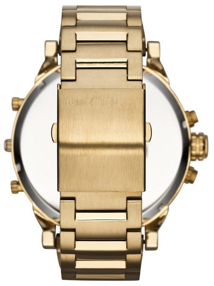 Diesel Chronograph MR. DADDY 2.0 DZ7333, Quarzuhr, Armbanduhr, Herren, Datum, Stoppfunktion, mehrere Zeitzonen