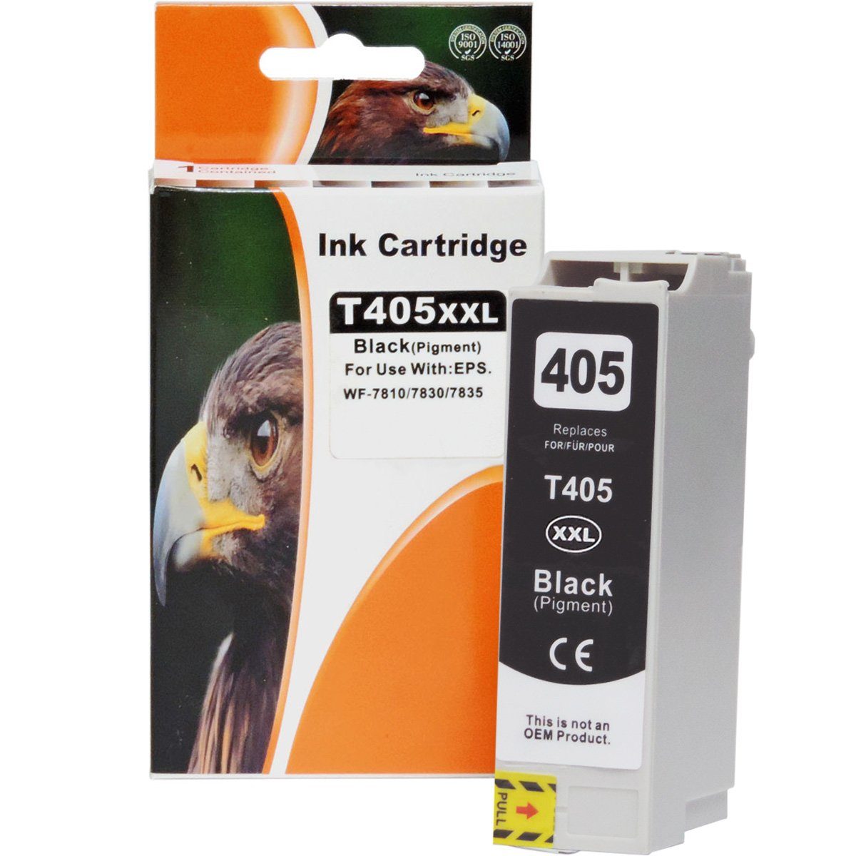 D&C Kompatibel Epson 405XXL, C13T05H64010, T05H6 Multipack 4-Farben (Schwa Tintenpatrone