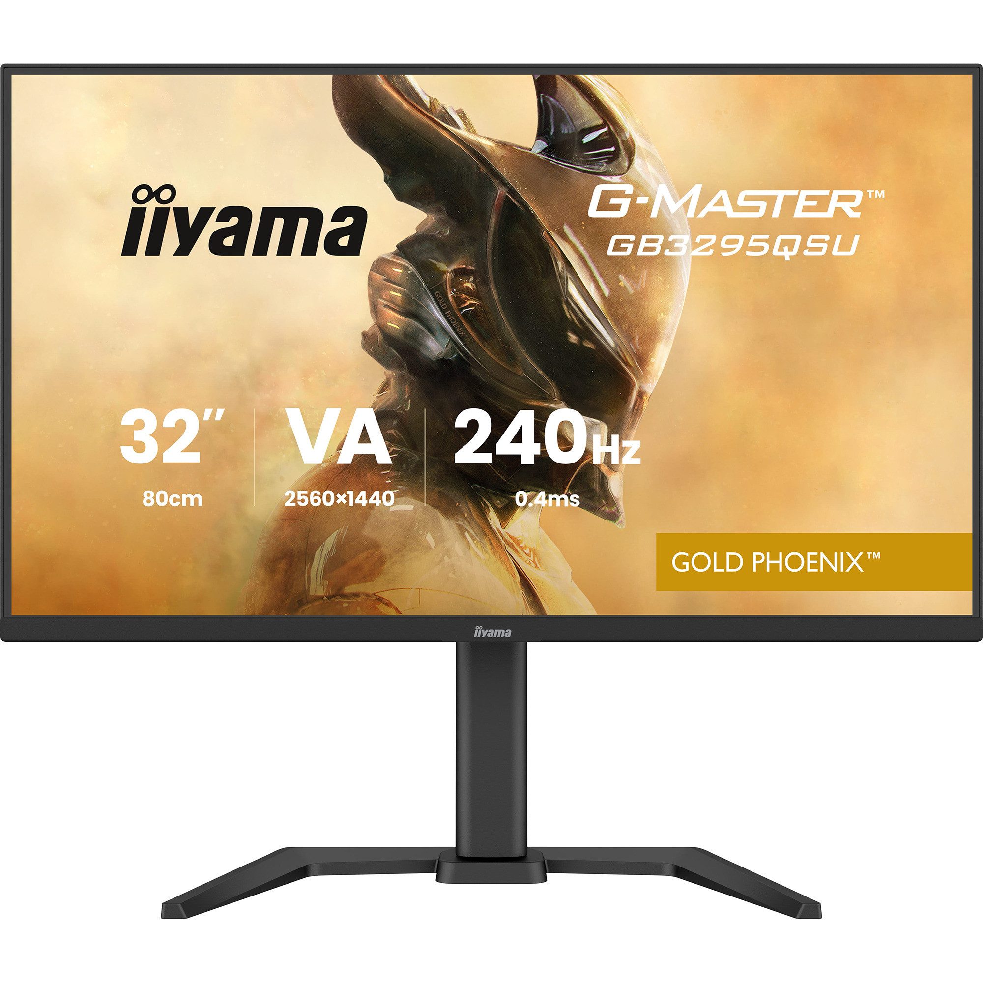 Iiyama iiyama G-Master GB3295QSU-B1 Gold Phoenix, TFT-Monitor (2560 x 1440 px)