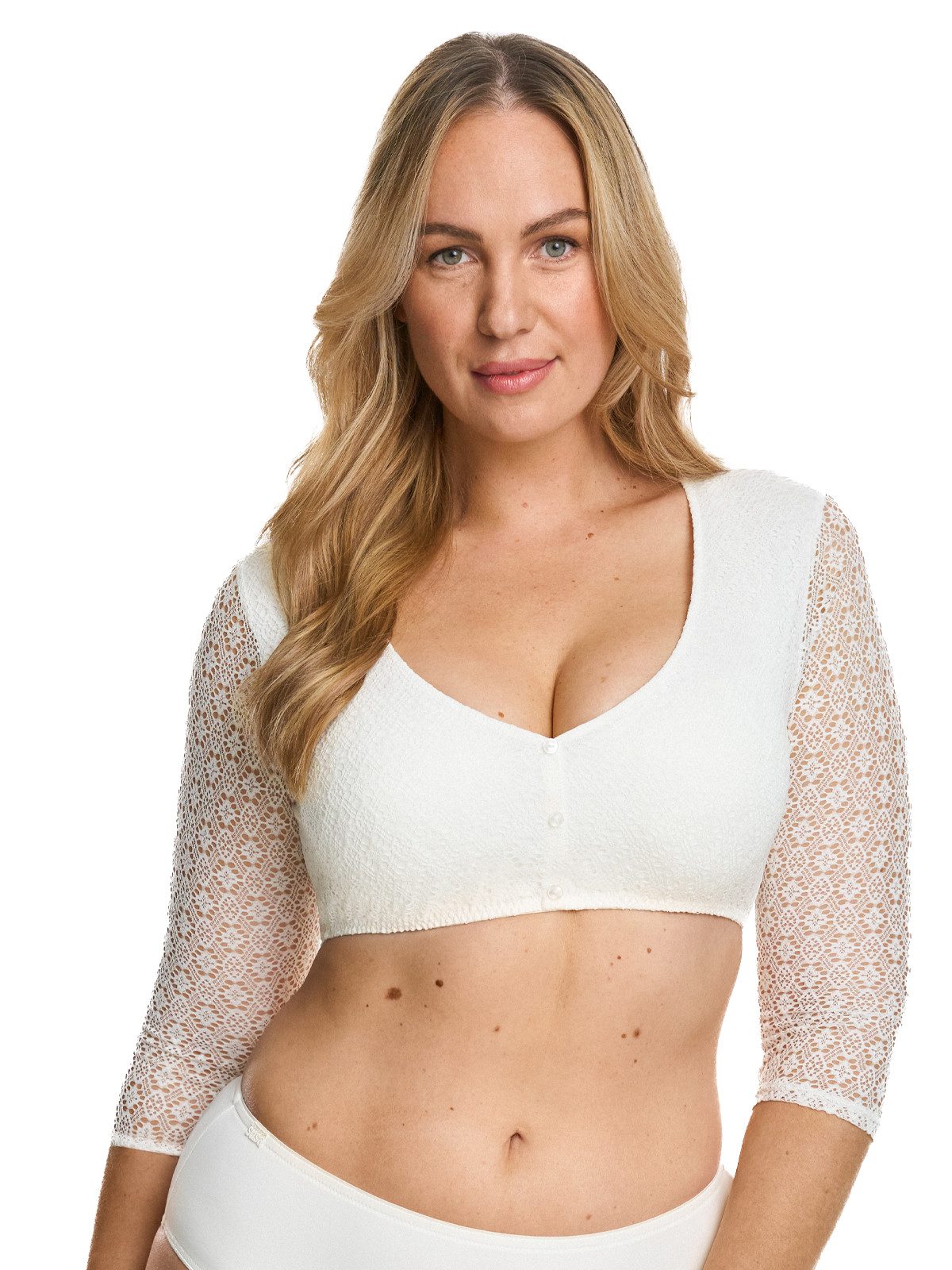 Susa Dirndlbluse Dirndlbluse 3/4 Arm Wiesn-Zauber günstig online kaufen