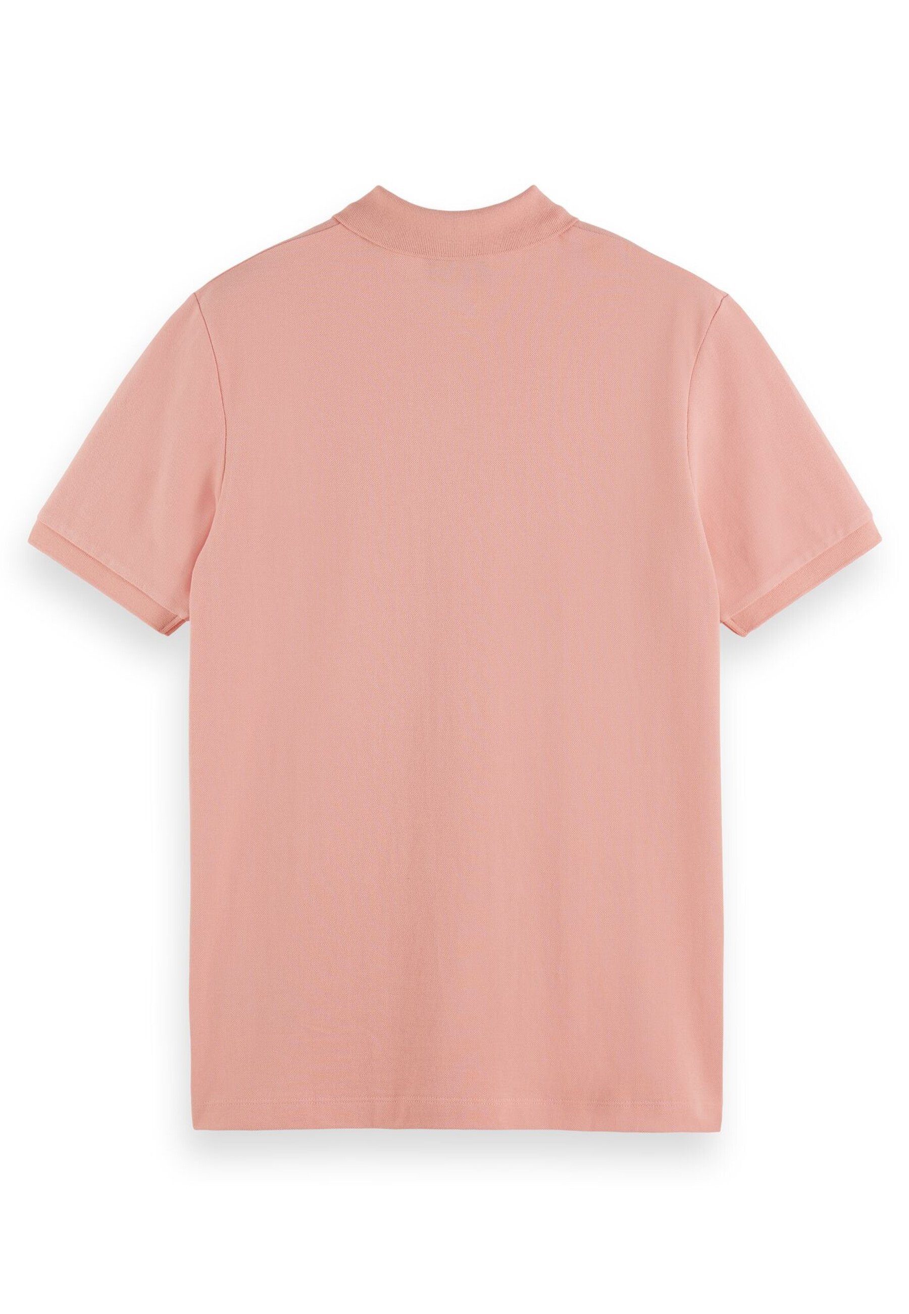 Soda Polo Knopfleiste rosa Poloshirt Polokragen Scotch mit und Kurzarmshirt & (1-tlg)