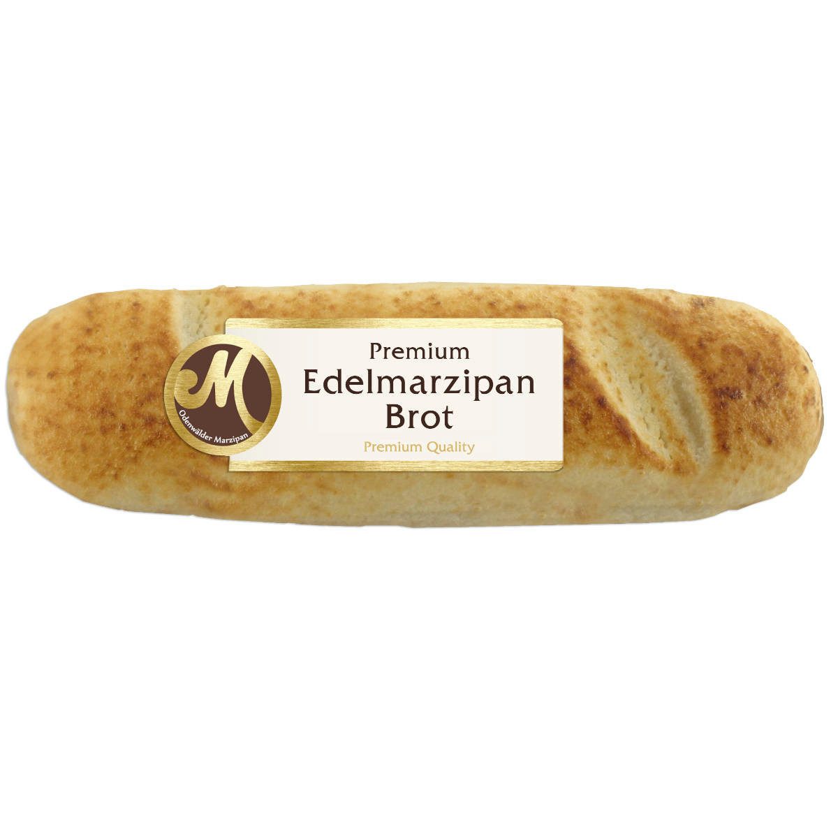 Odenwälder Marzipankonditorei Süßigkeit, Odenwälder Marzipan Brot geflämmt köstliches Edelmarzipan 95g