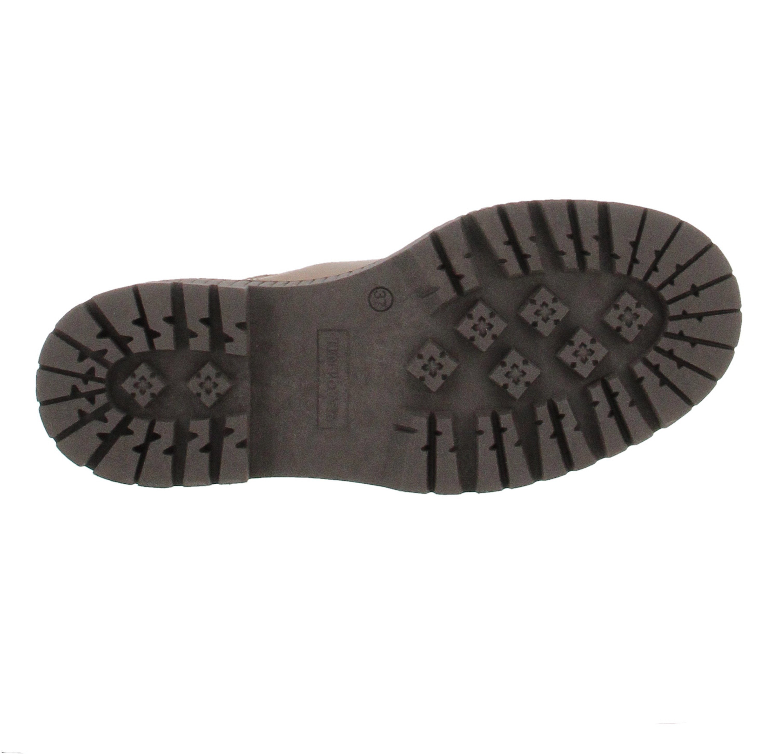 Ten Points Ten Points 60161 Alina - Damen Schuhe Stiefeletten - 405-Taupe Stiefel