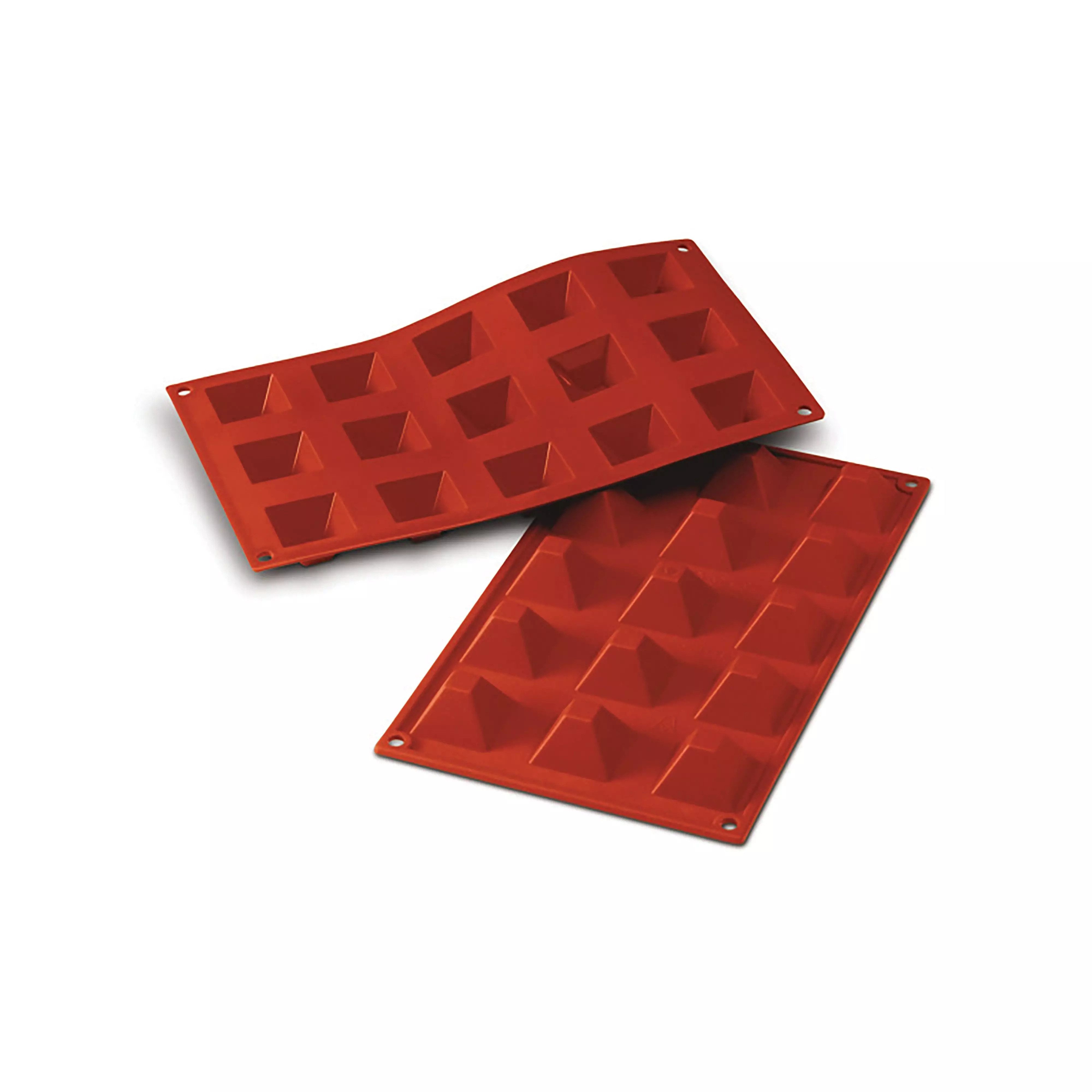 Silikomart Backform Platin-Silikonform für Kekse Pralinen Desserts Kuchen Eis Gebäck