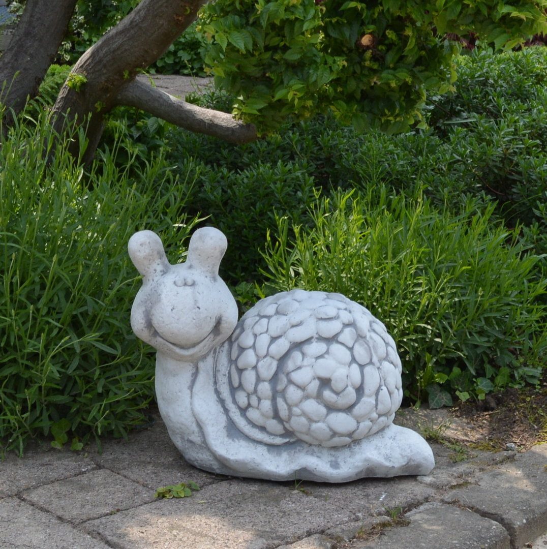 gartendekoparadies.de Gartenfigur Lustige Schnecke, H. 32 cm, 22 kg, Frostsicher – Bild 3 von 5