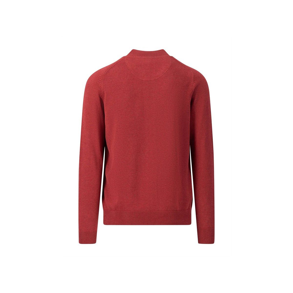 (1-tlg) textil passform rot FYNCH-HATTON V-Ausschnitt-Pullover