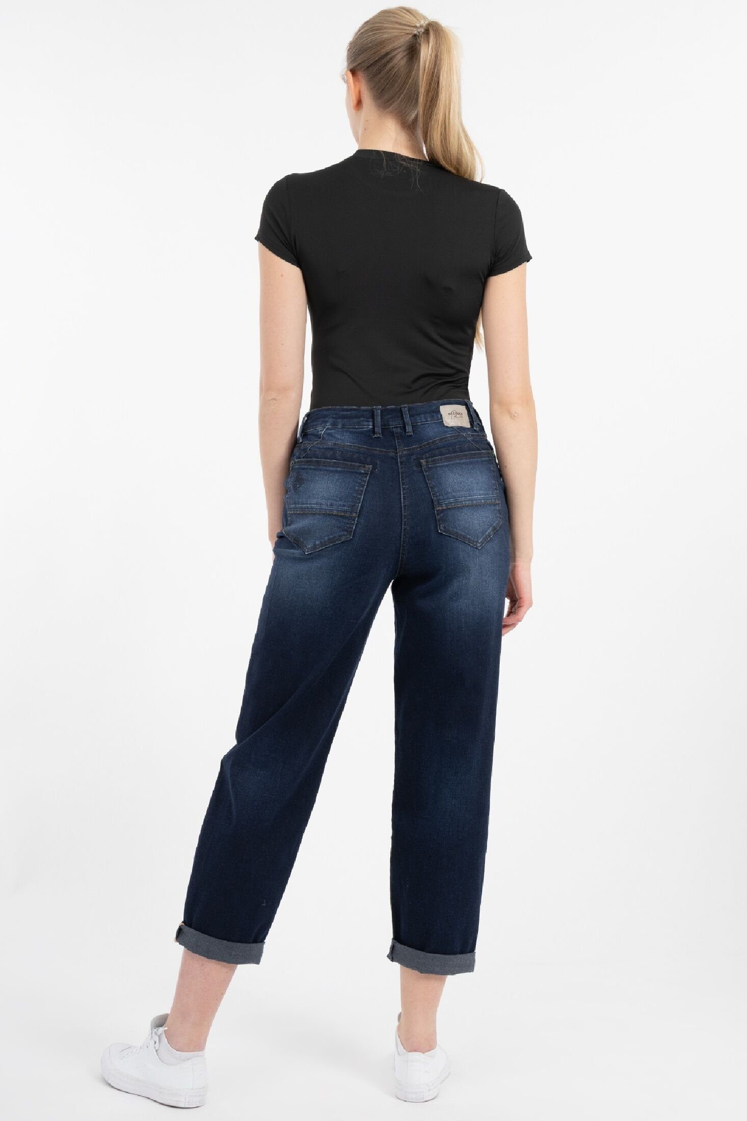 Recover Pants Relax-fit-Jeans ALLEGRA DEEP-BLUE
