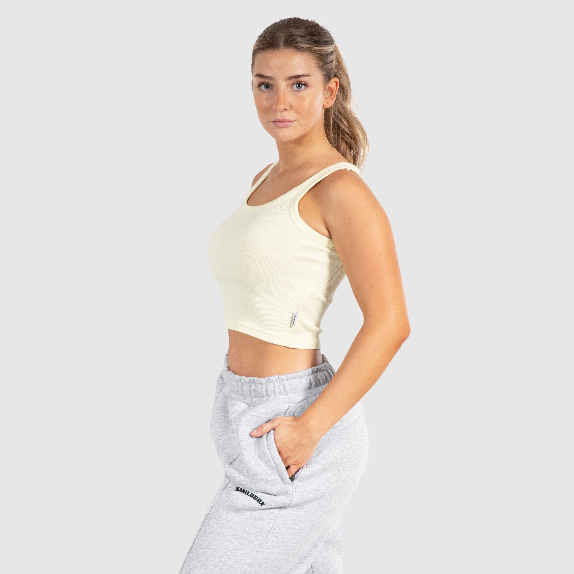 Smilodox Tanktop Myrana 100% Baumwolle günstig online kaufen