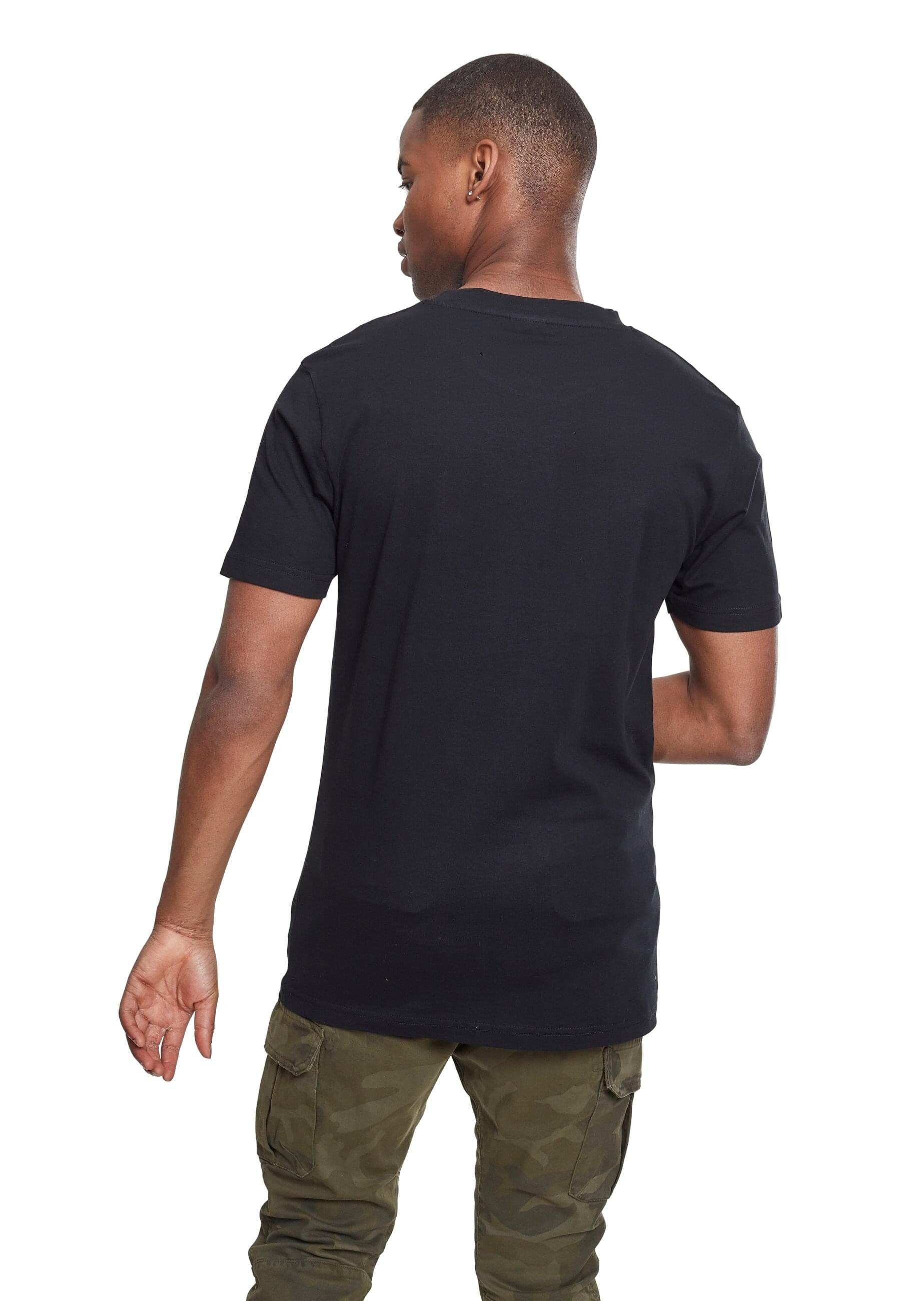 black Smokey Smiley Herren Khalifa Tee T-Shirt MisterTee Smokey MT637 (1-tlg) Wiz Khalifa Wiz