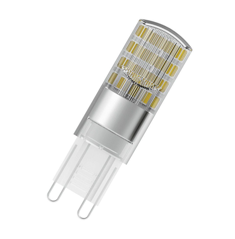 Osram LED-Leuchtmittel Osram LED Stiftsockellampe 30 G9 2,6W 2er Pack, Nicht dimmbar