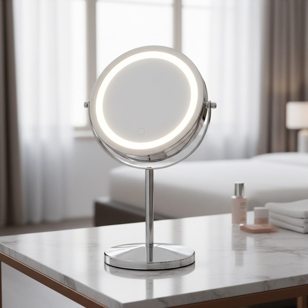 Feel2Home Kosmetikspiegel LED 10 fach Schminkspiegel Makeup Spiegel Badspie günstig online kaufen