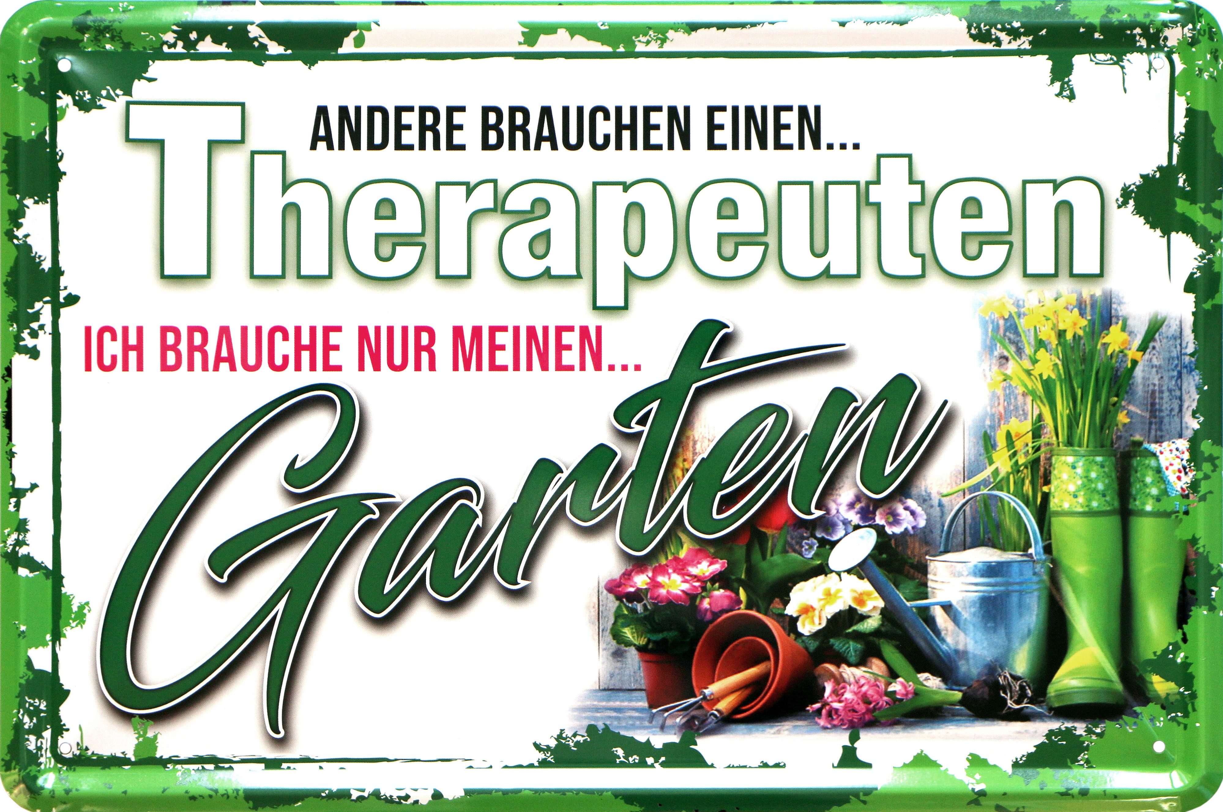 WOGEKA ART Metallbild Garten - Andere günstig online kaufen