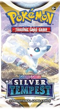 POKÉMON Sammelkarte Pokemon Sword & Shield: Silver Tempest Elite Trainer Box - Englisch