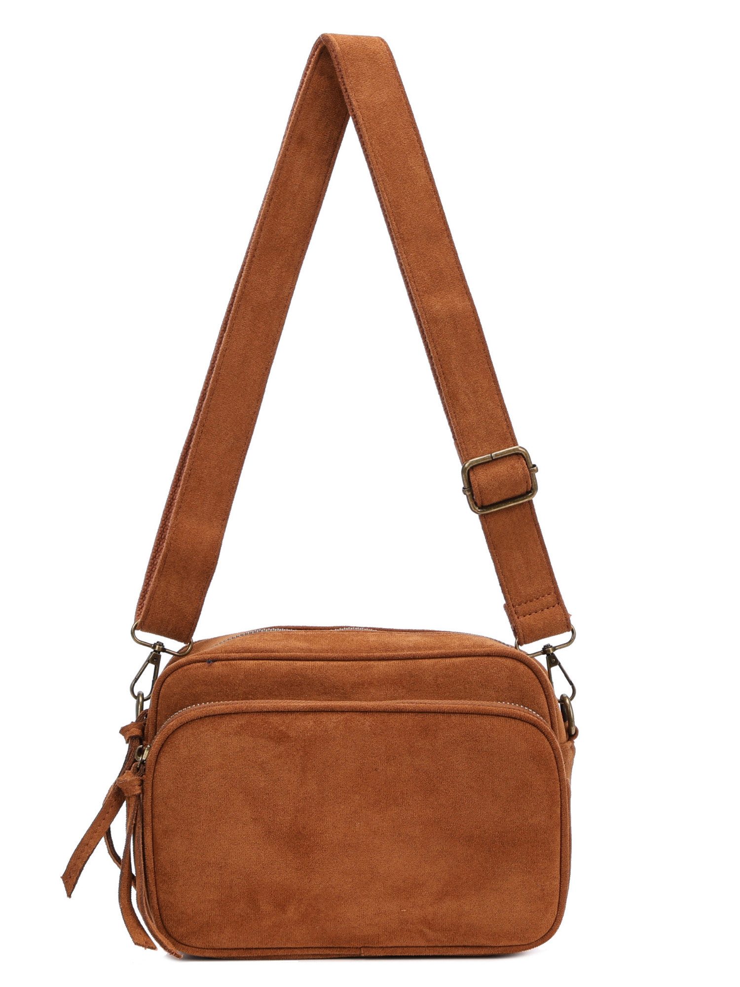 BRISE TASCHE Schultertasche Luxuriöse Wildleder-Schultertasche – günstig online kaufen