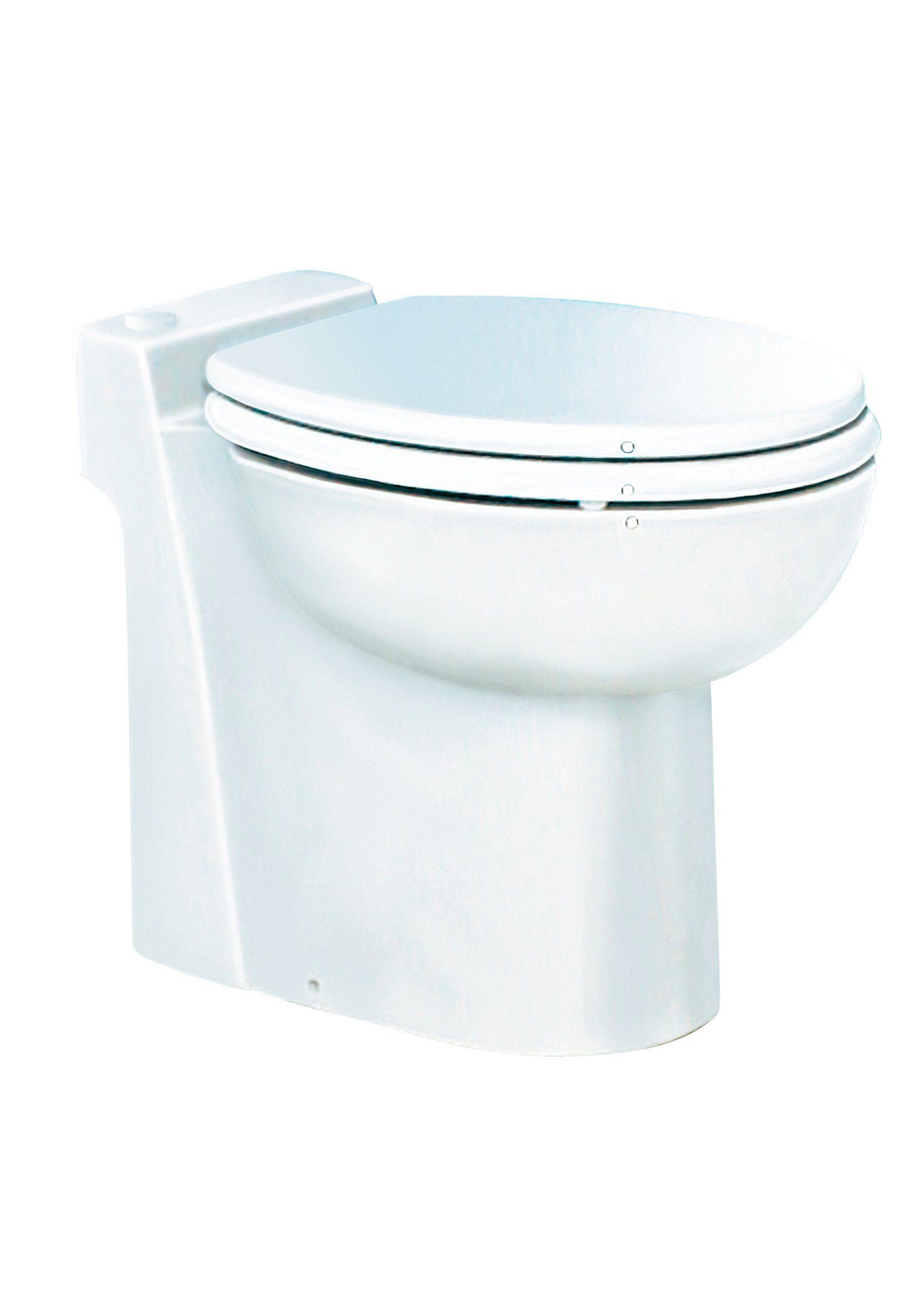 SETMA Tiefspül-WC Kompakt, bodenstehend, Abgang waagerecht